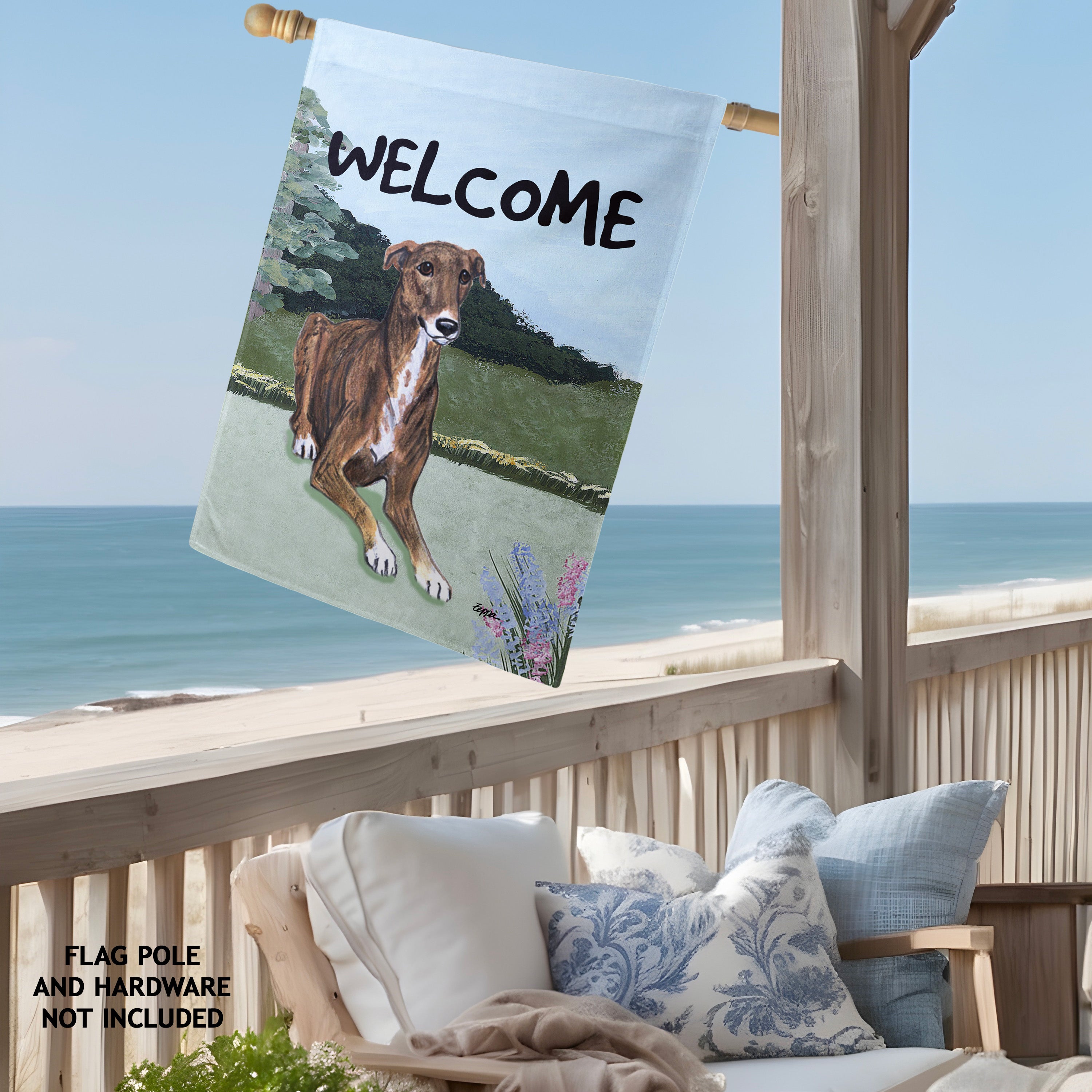 Greyhound House Flag