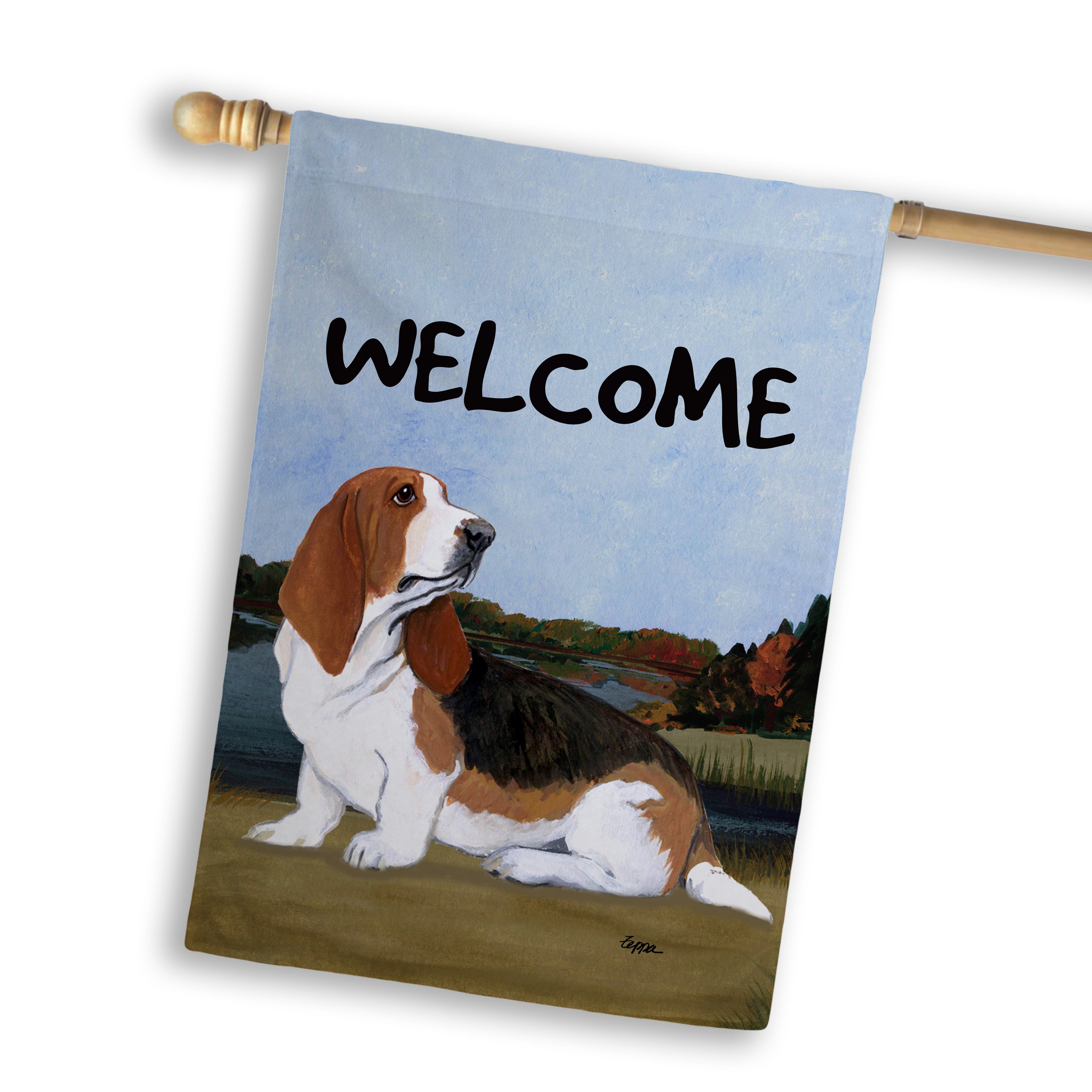 Basset Hound      House Flag