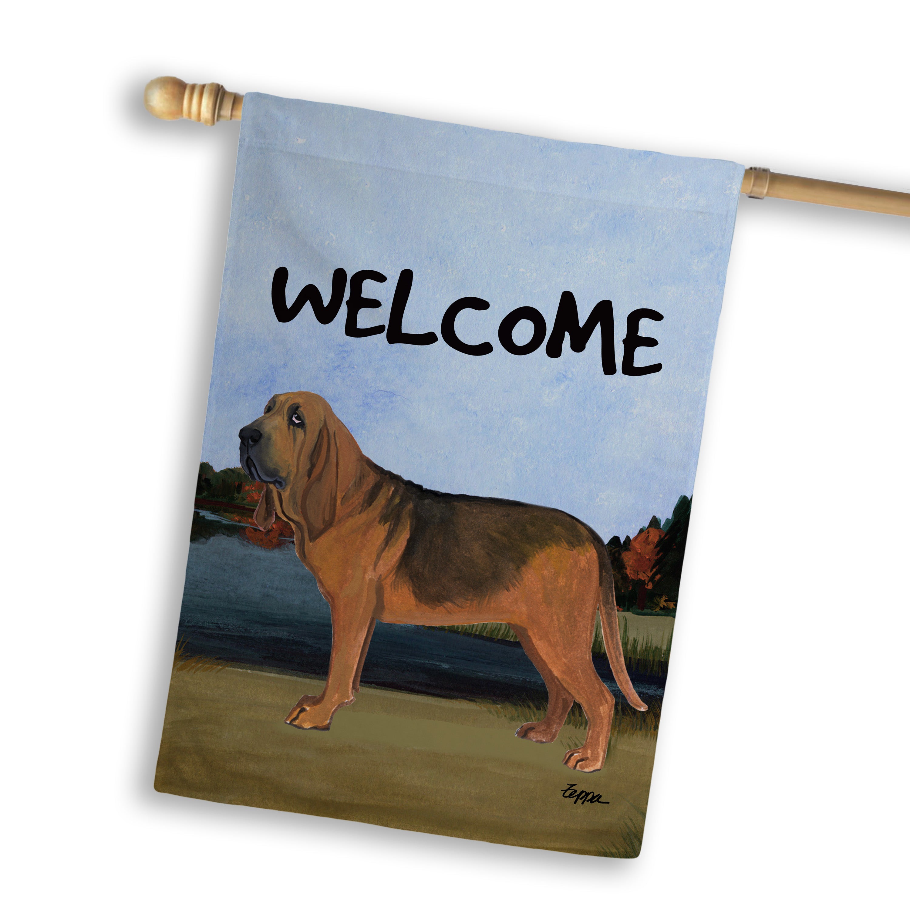 Bloodhound House Flag