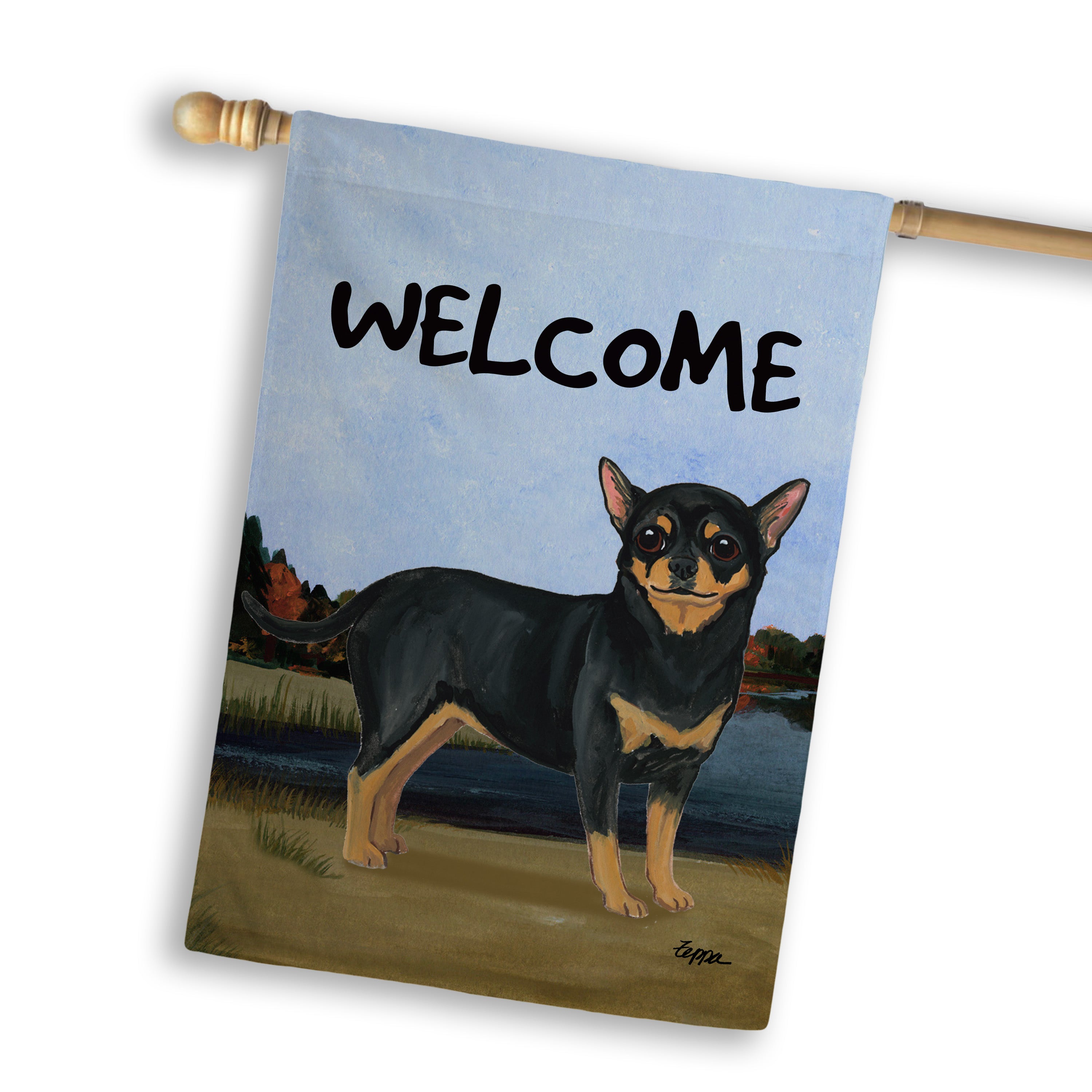 Chihuahua House Flag