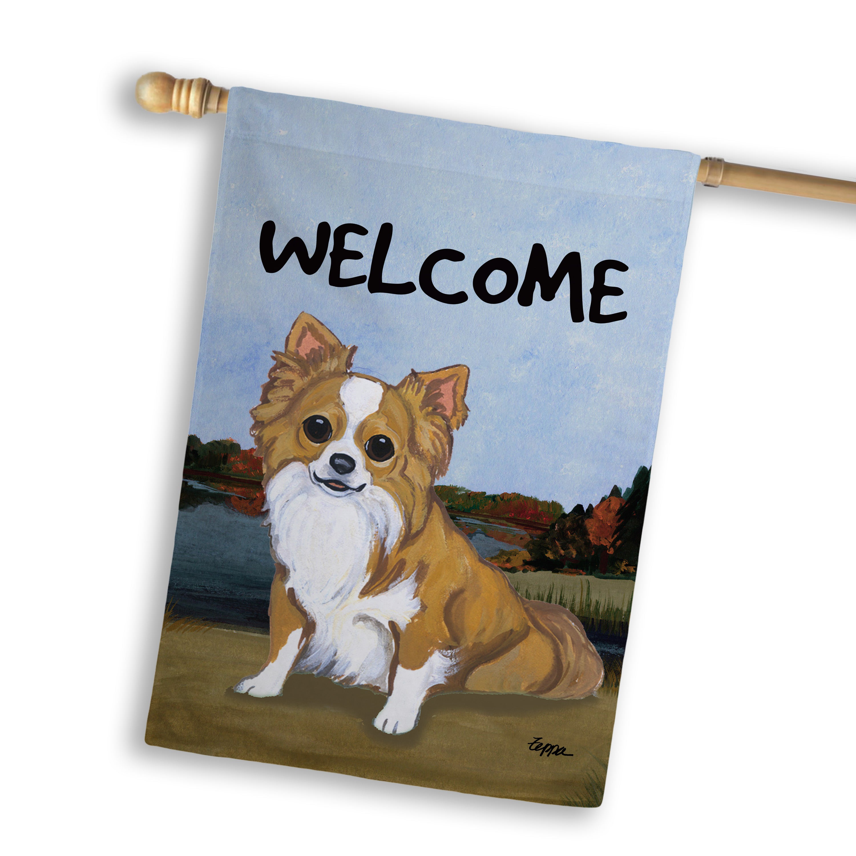 Chihuahua House Flag