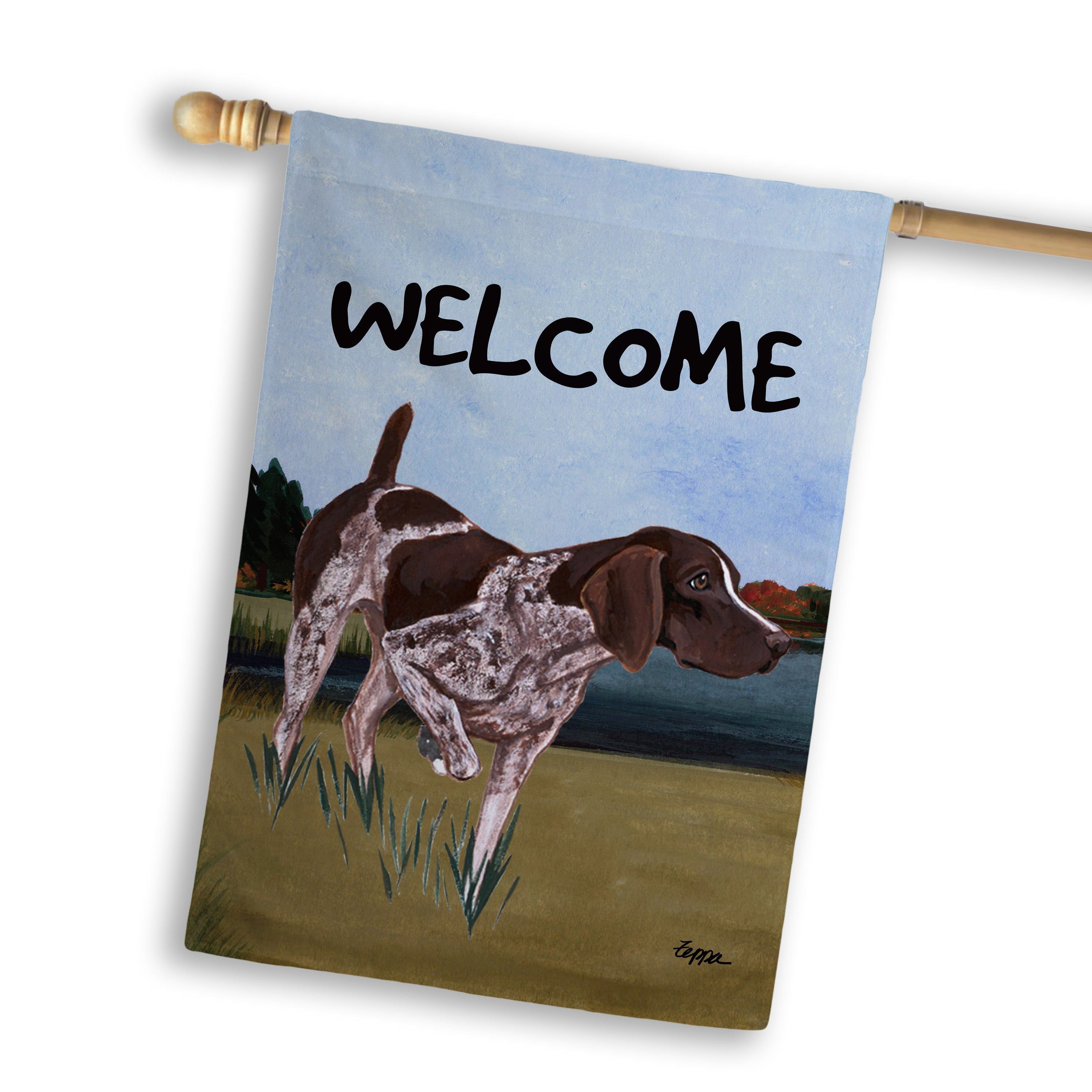 German Pointer House Flag