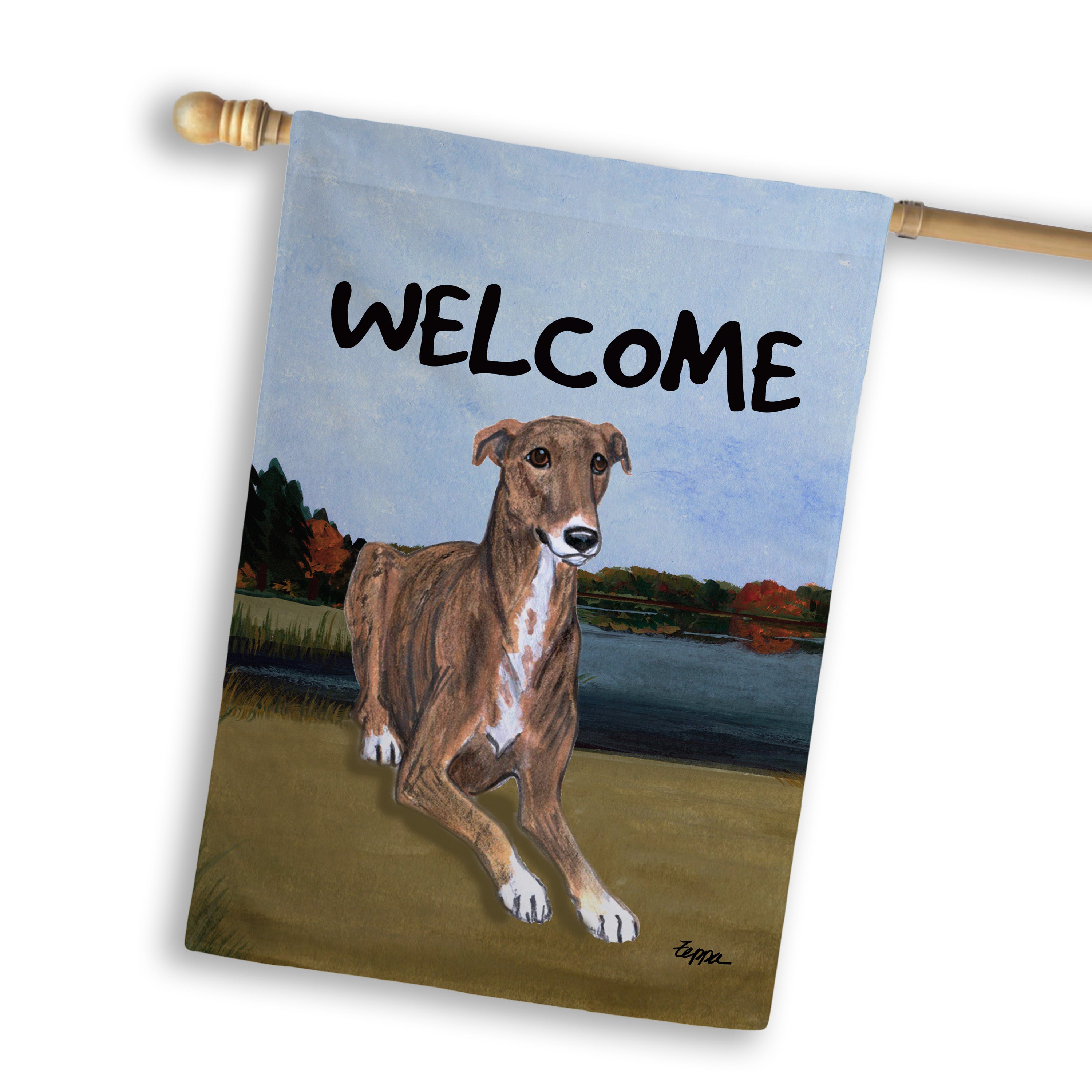 Greyhound House Flag