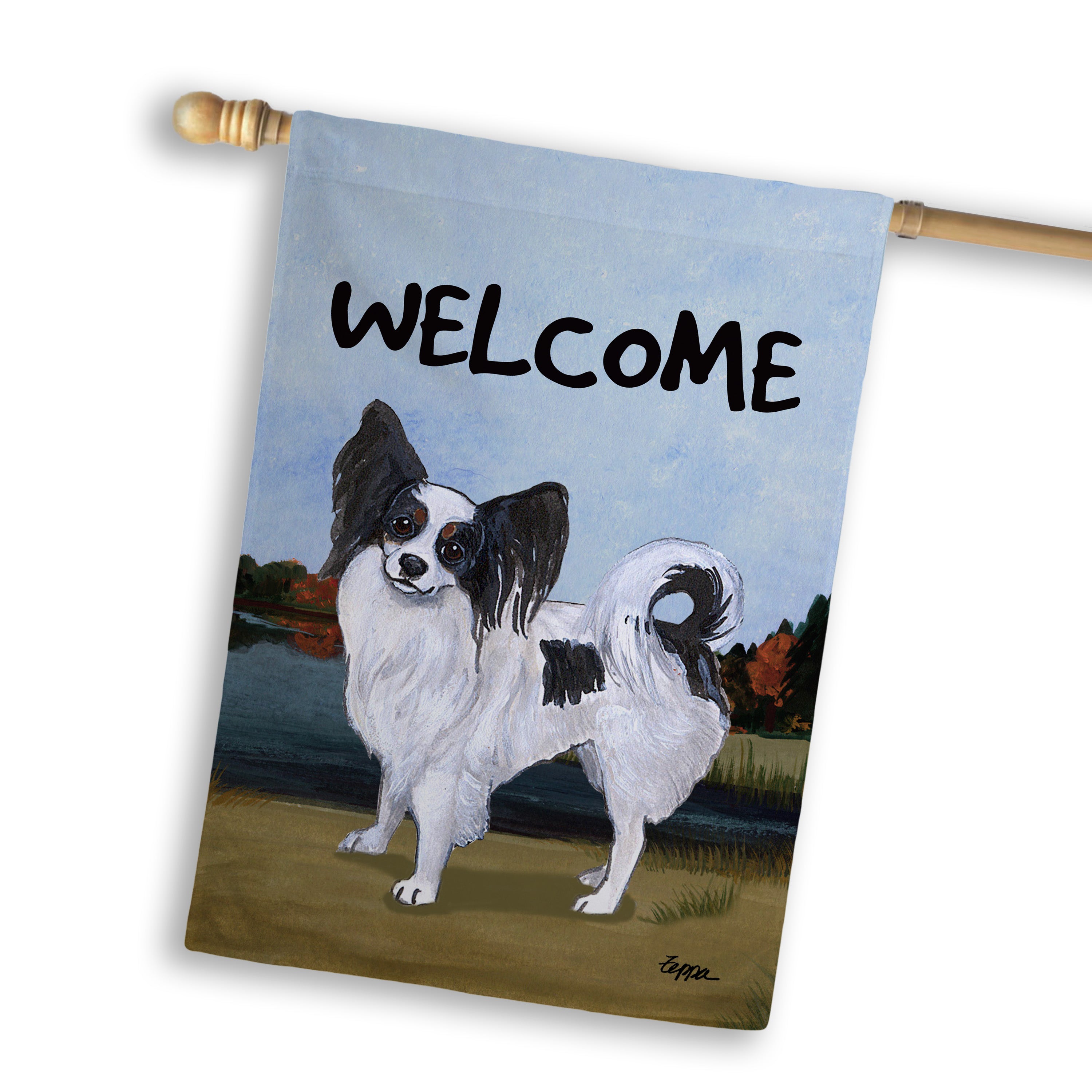 Papillon House Flag