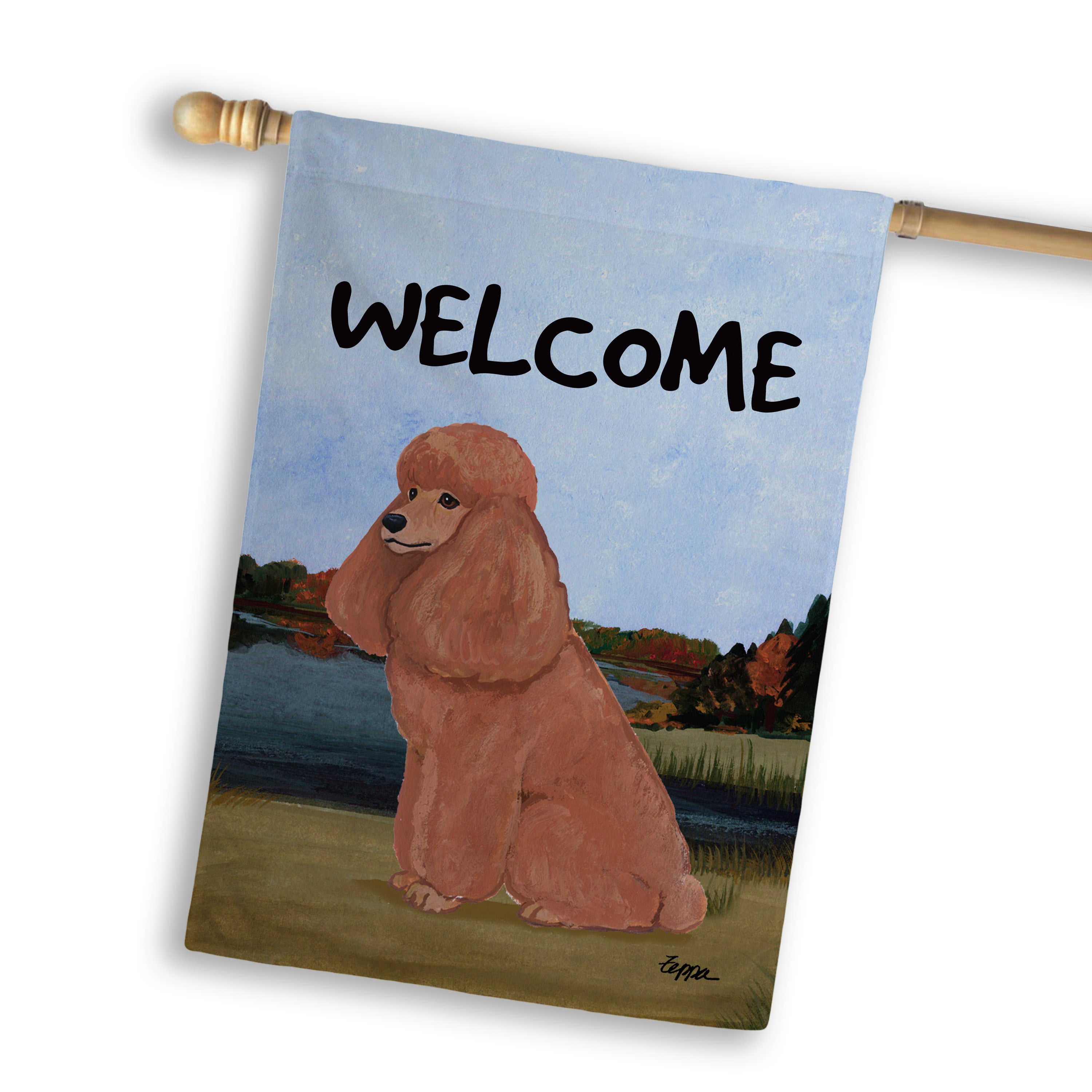 Poodle House Flag