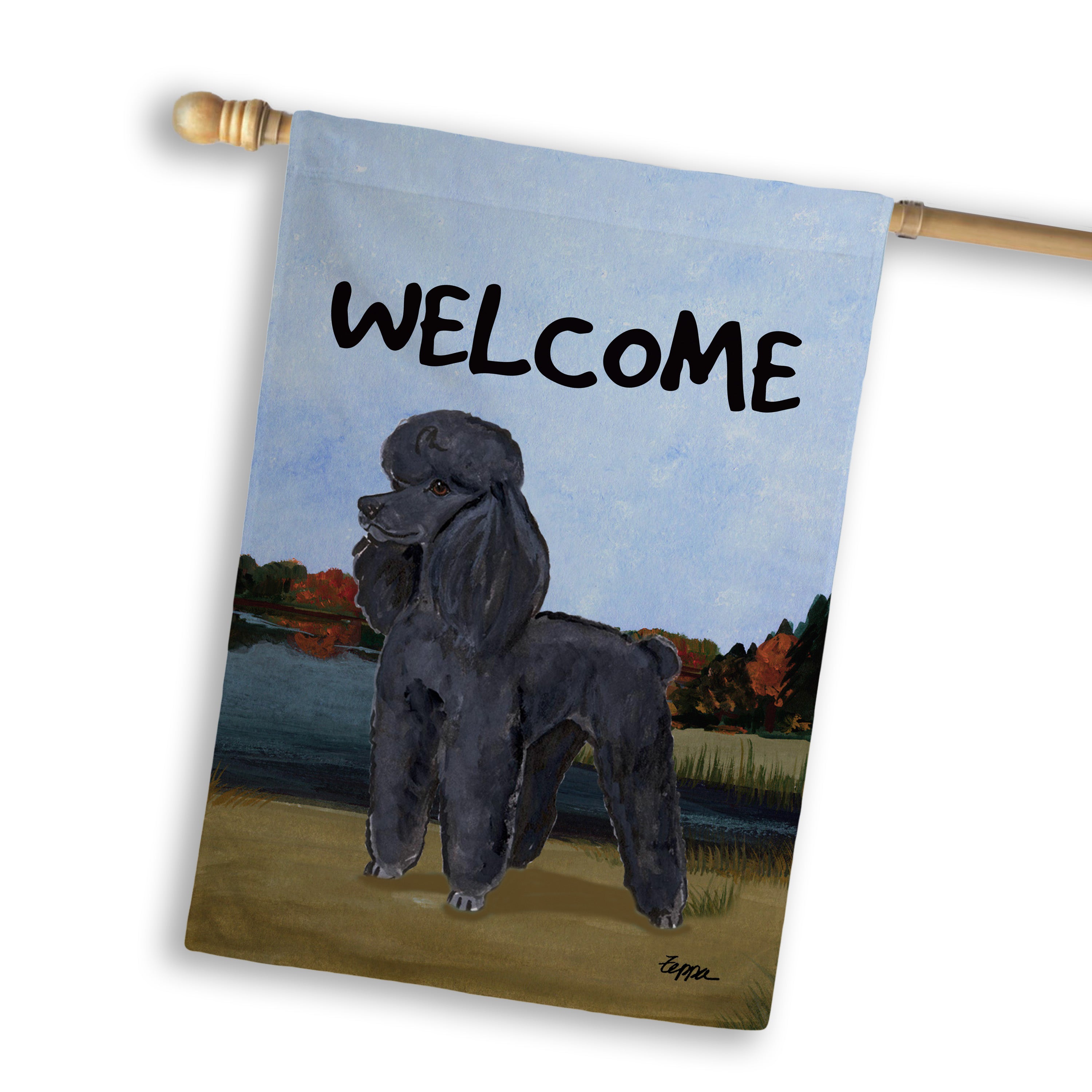 Poodle House Flag