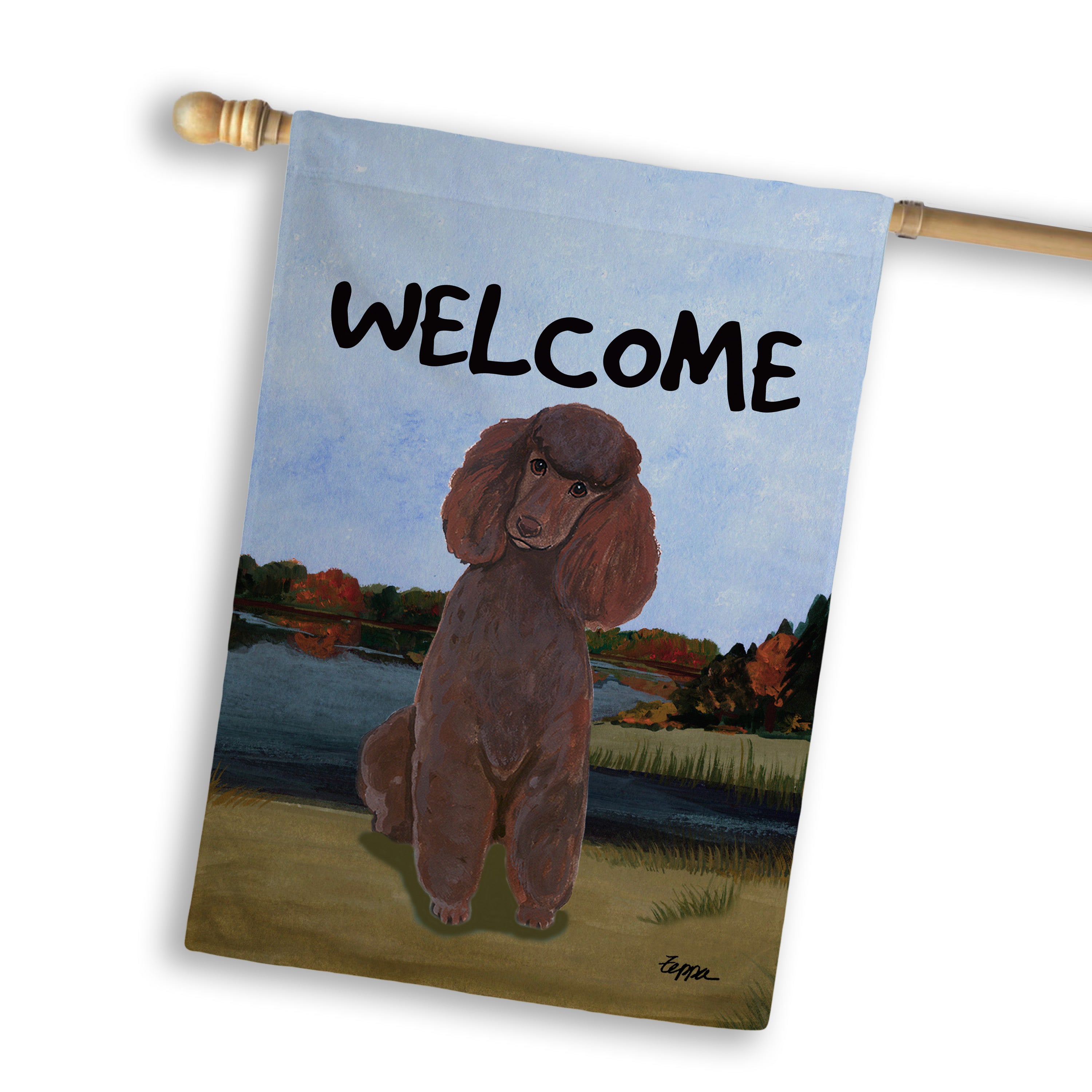 Poodle House Flag