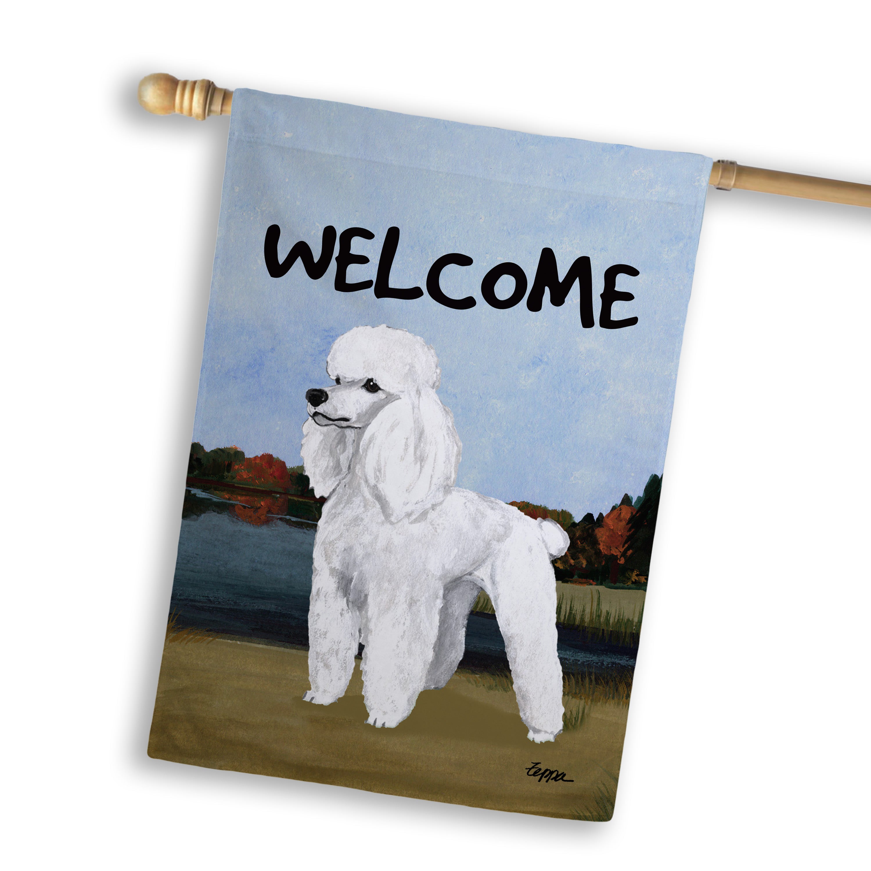 Poodle House Flag