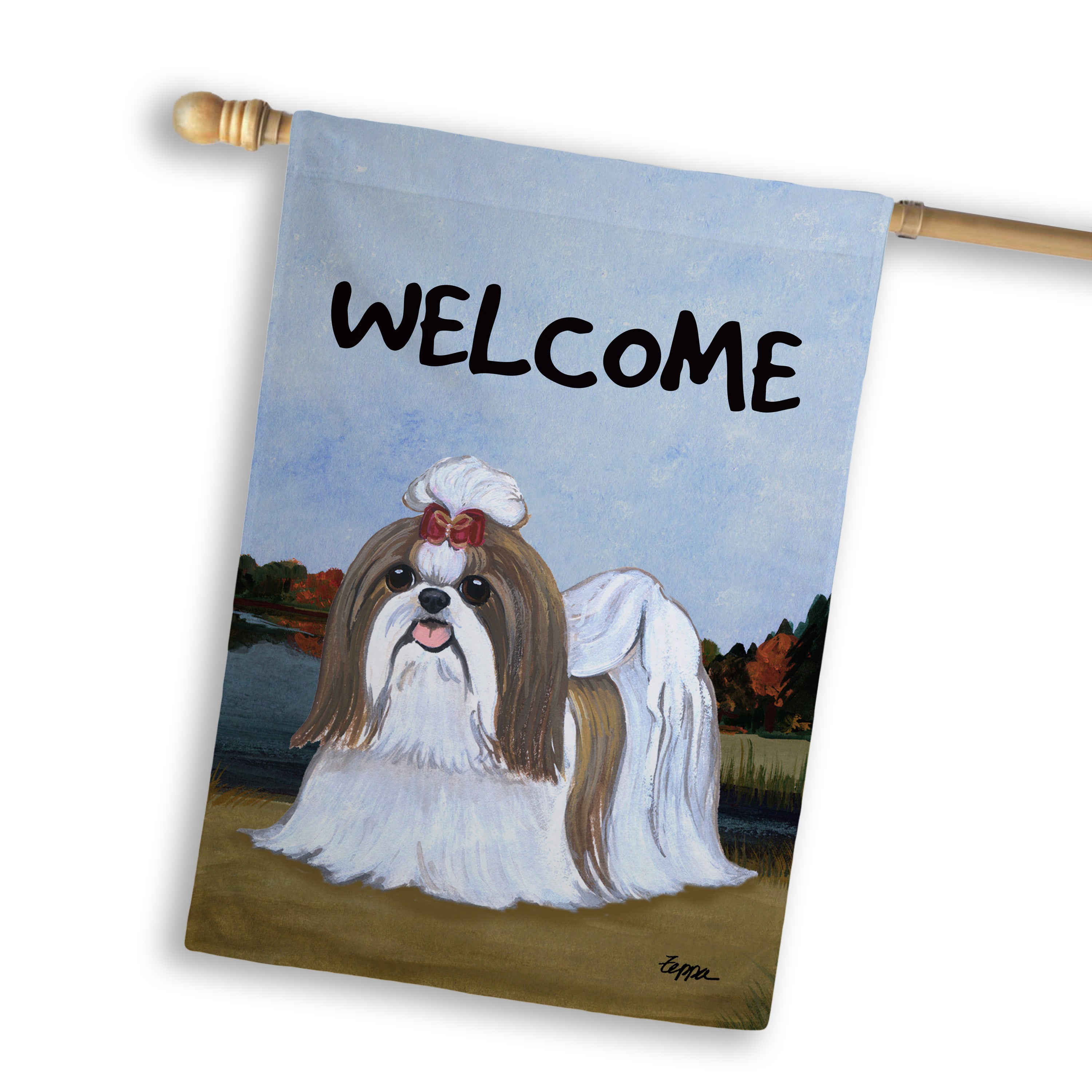 Shih Tzu House Flag