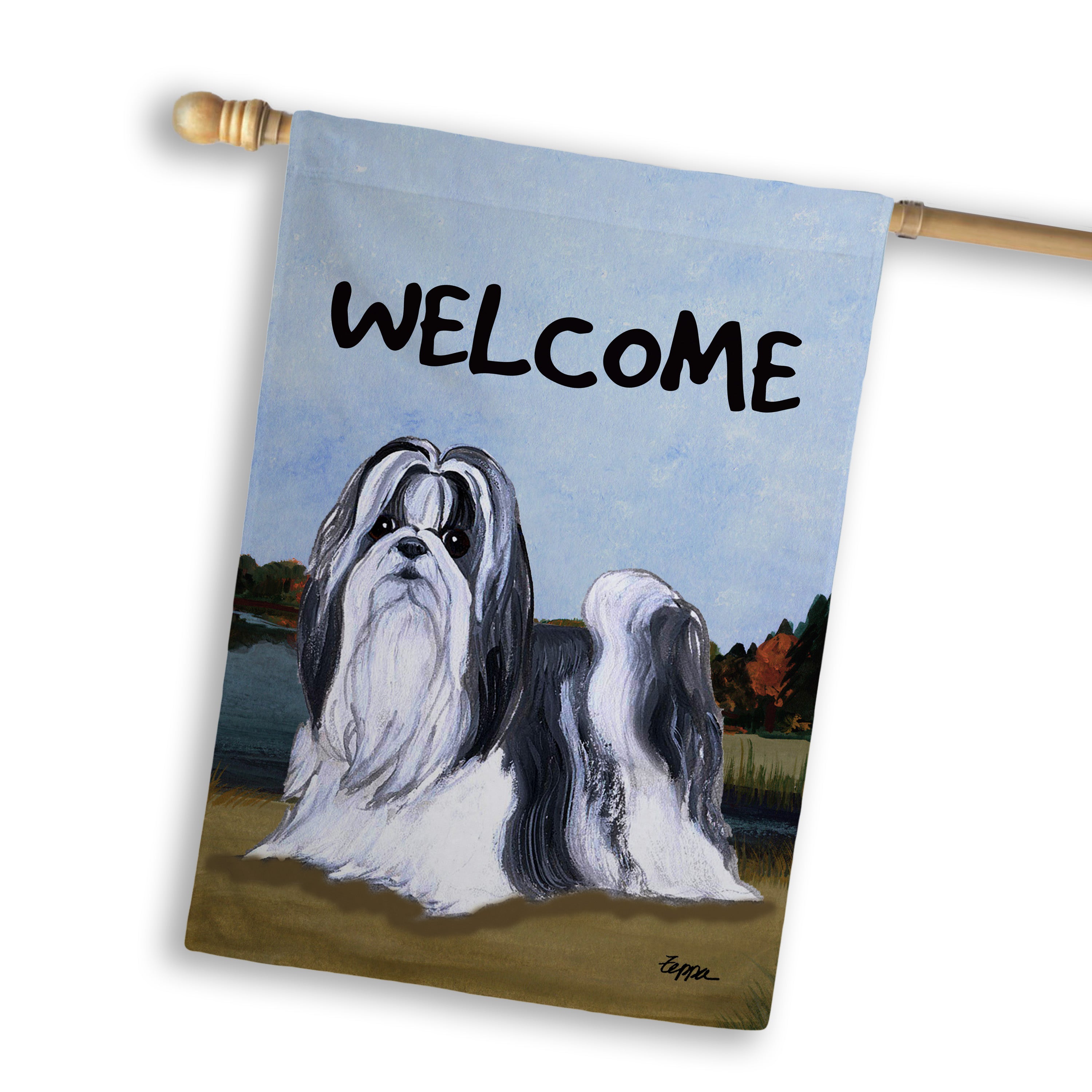 Shih Tzu House Flag