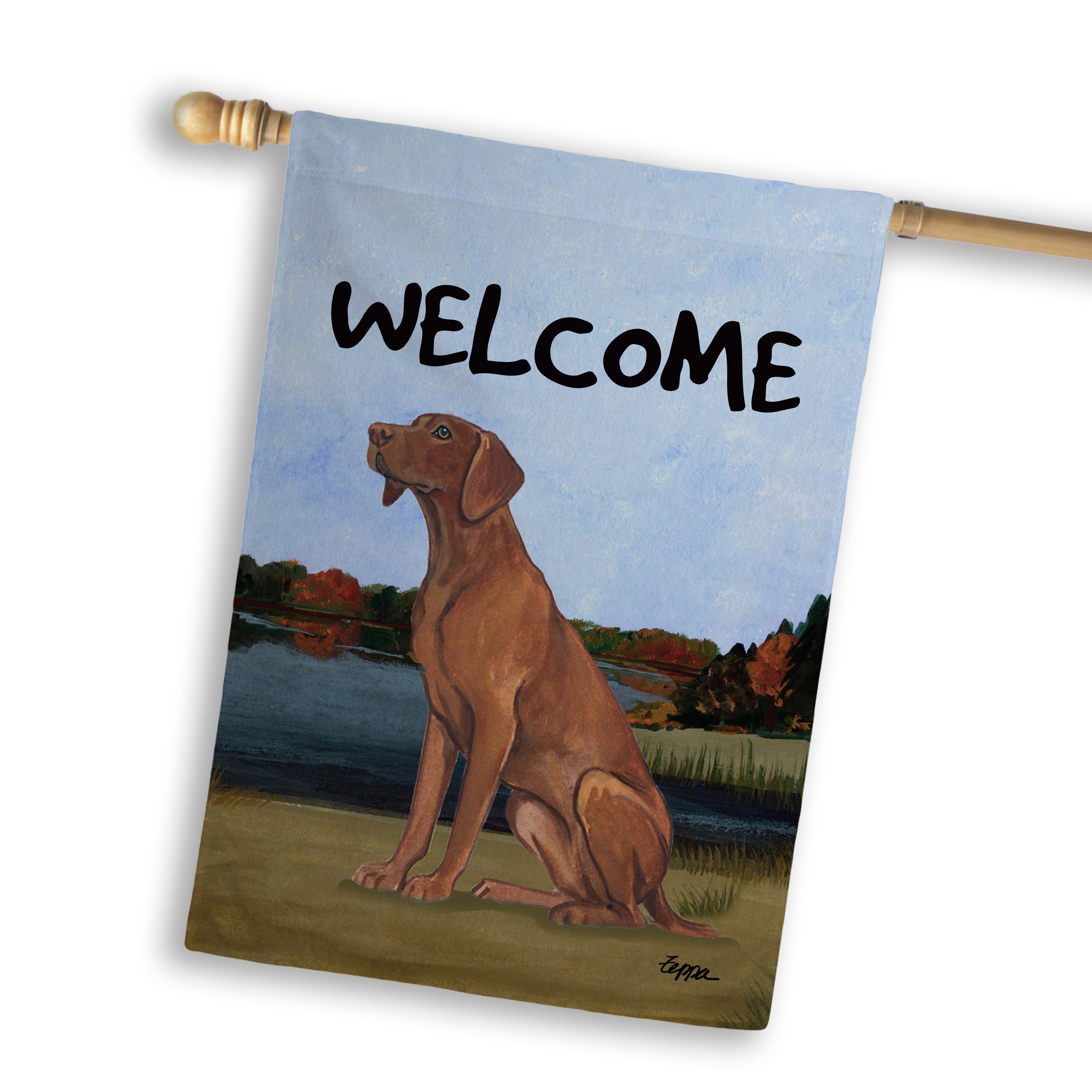 Vizsla House Flag