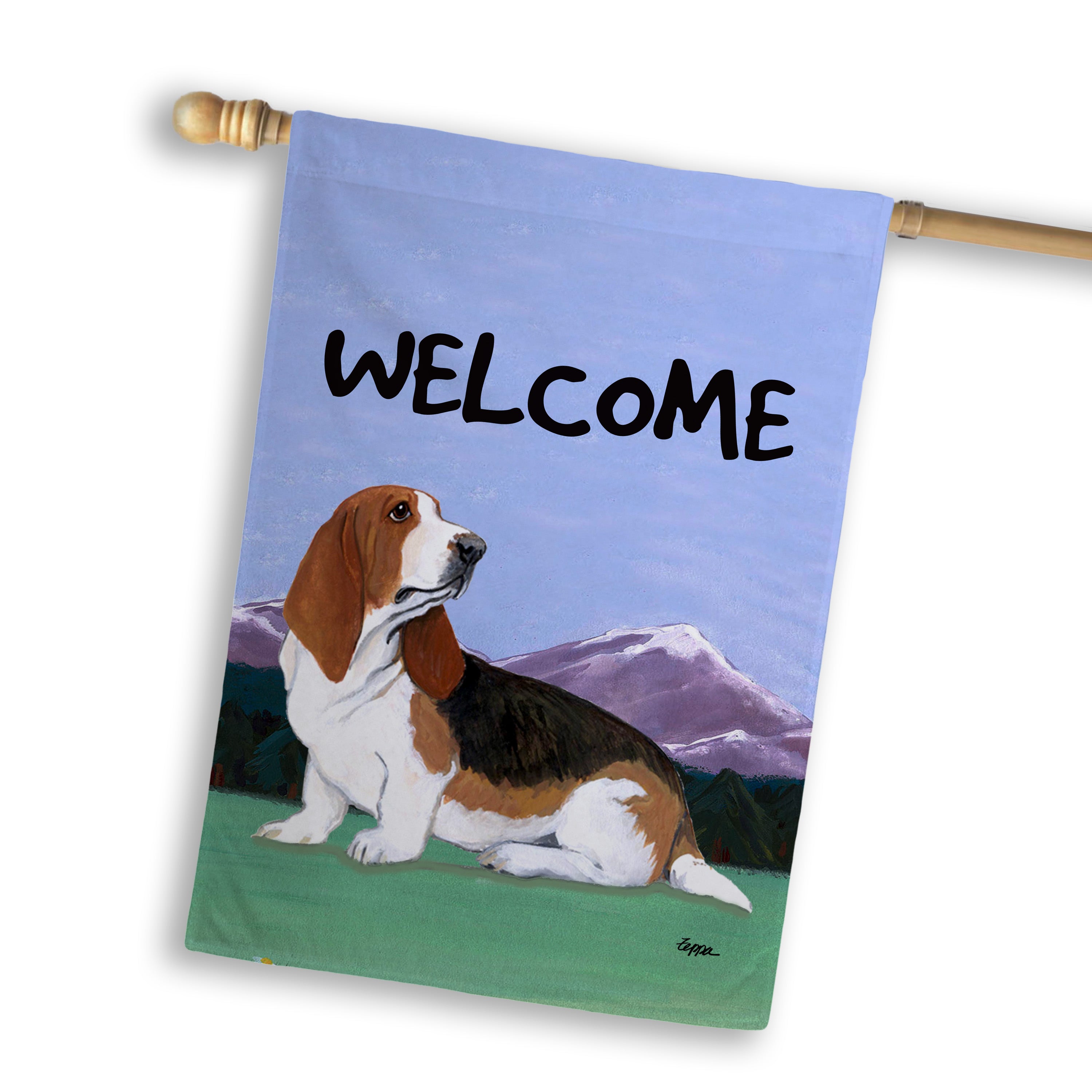 Basset Hound      House Flag