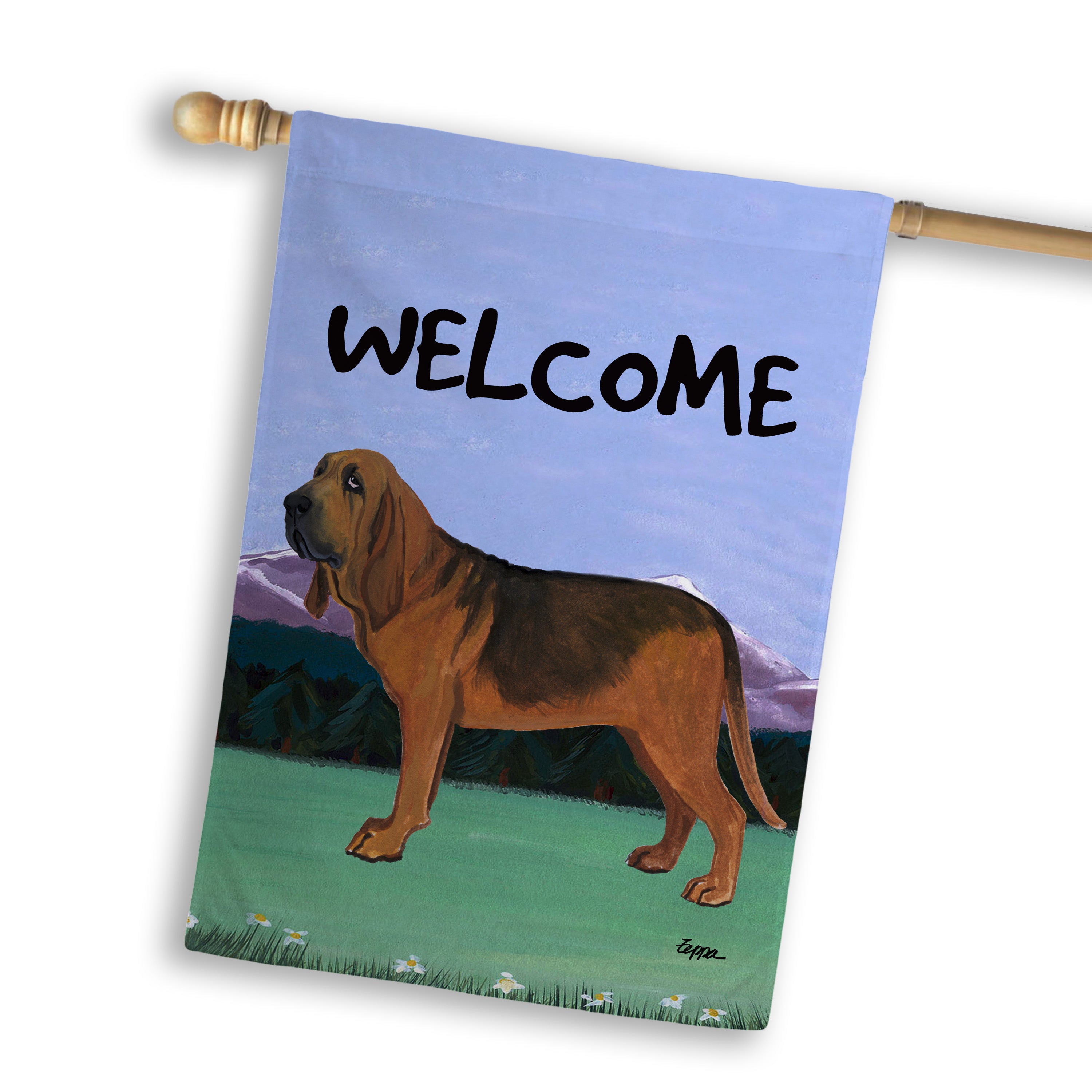 Bloodhound House Flag