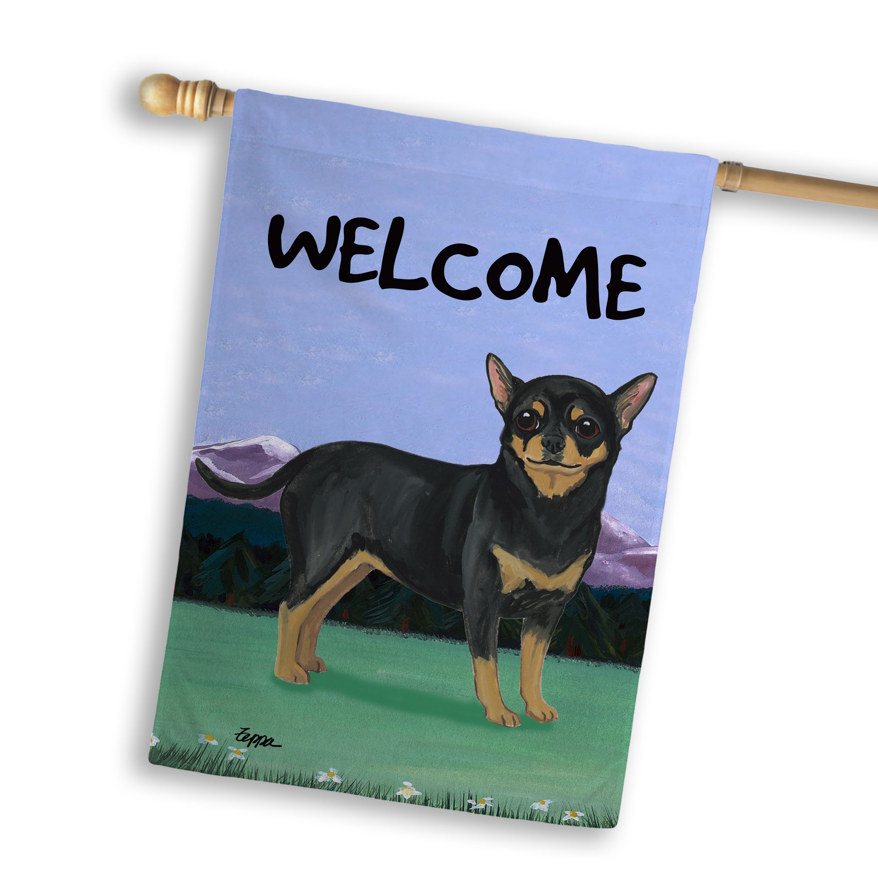 Chihuahua House Flag