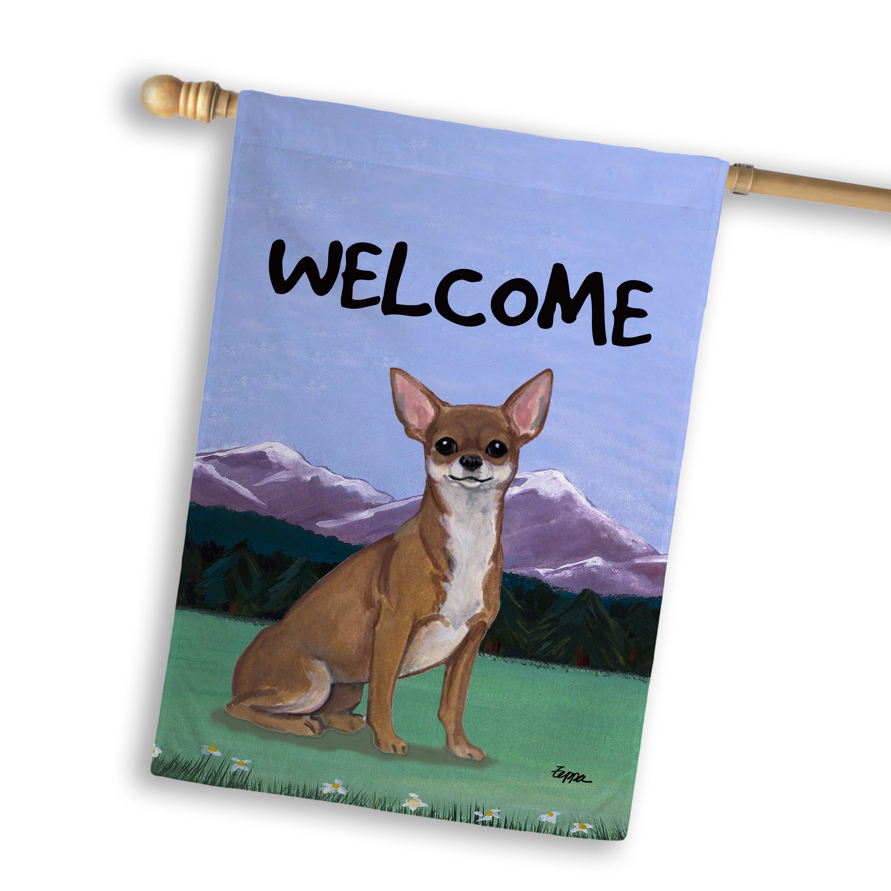 Chihuahua House Flag