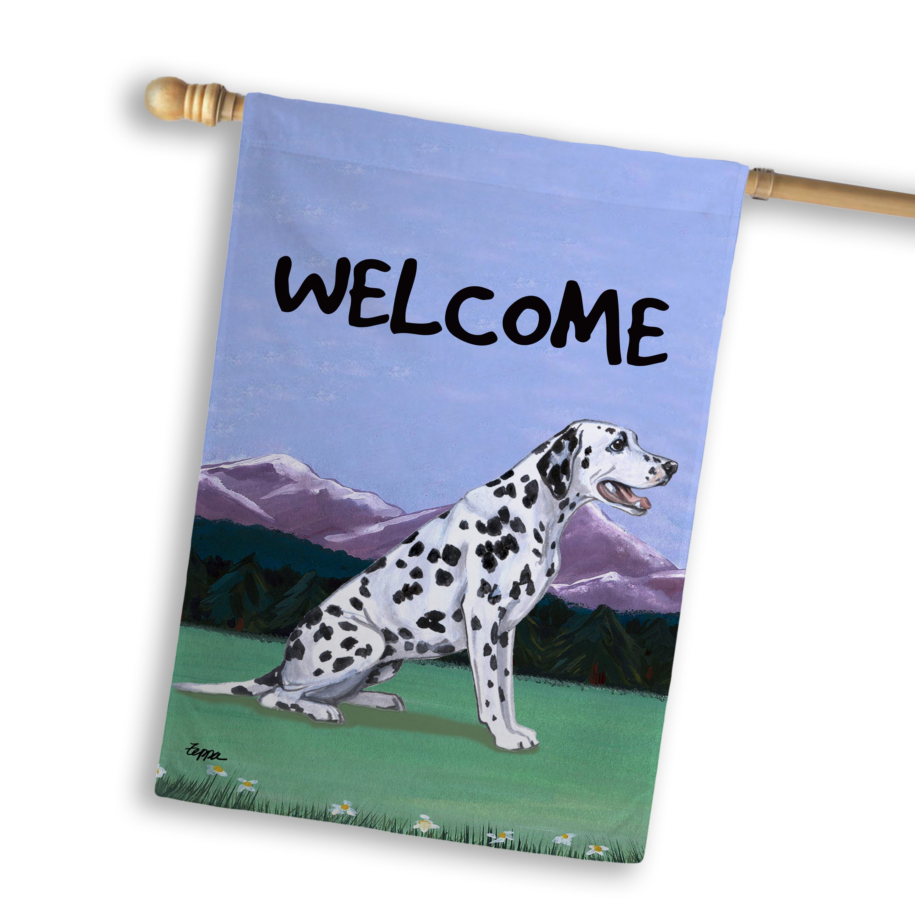 Dalmatian House Flag