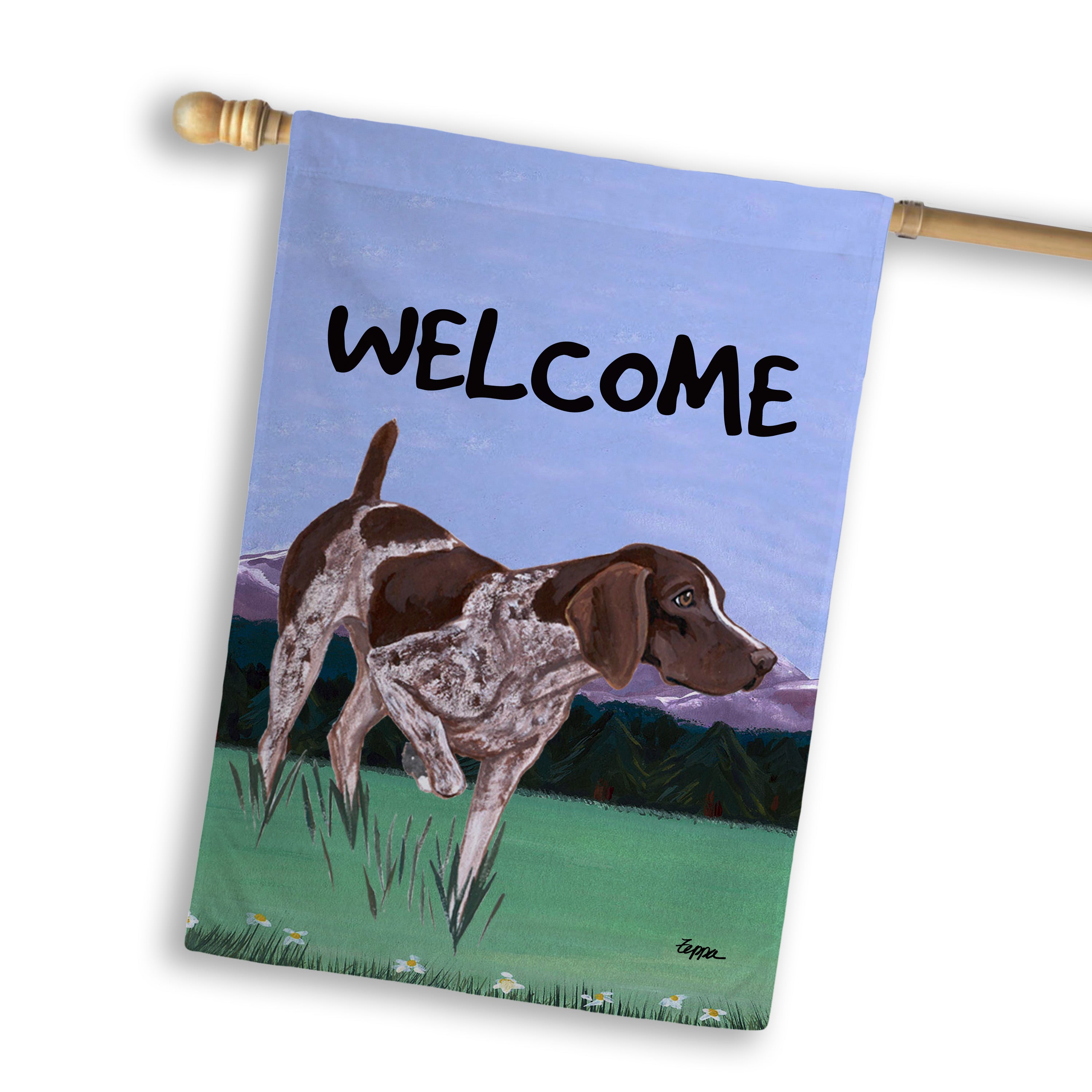German Pointer House Flag