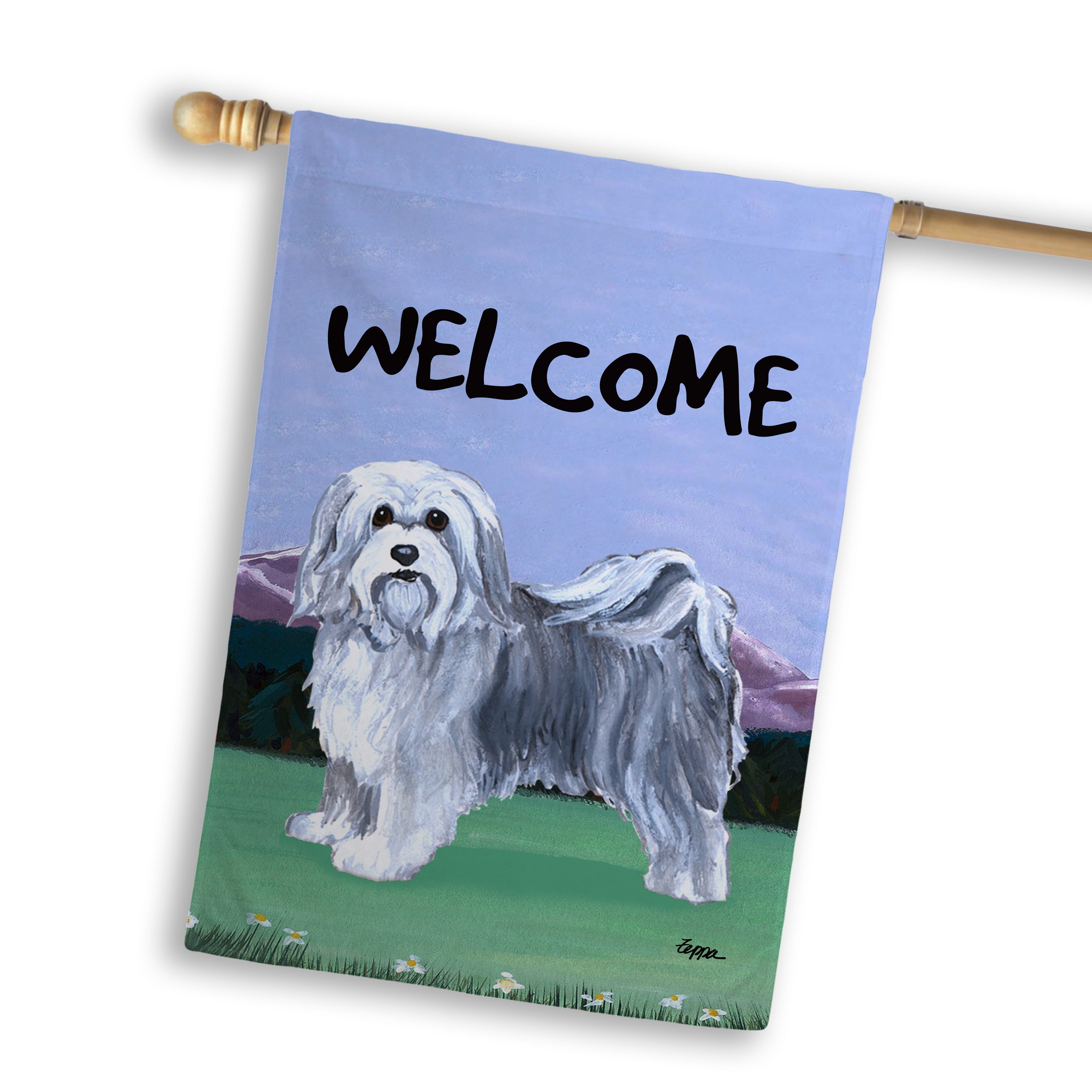Havanese House Flag
