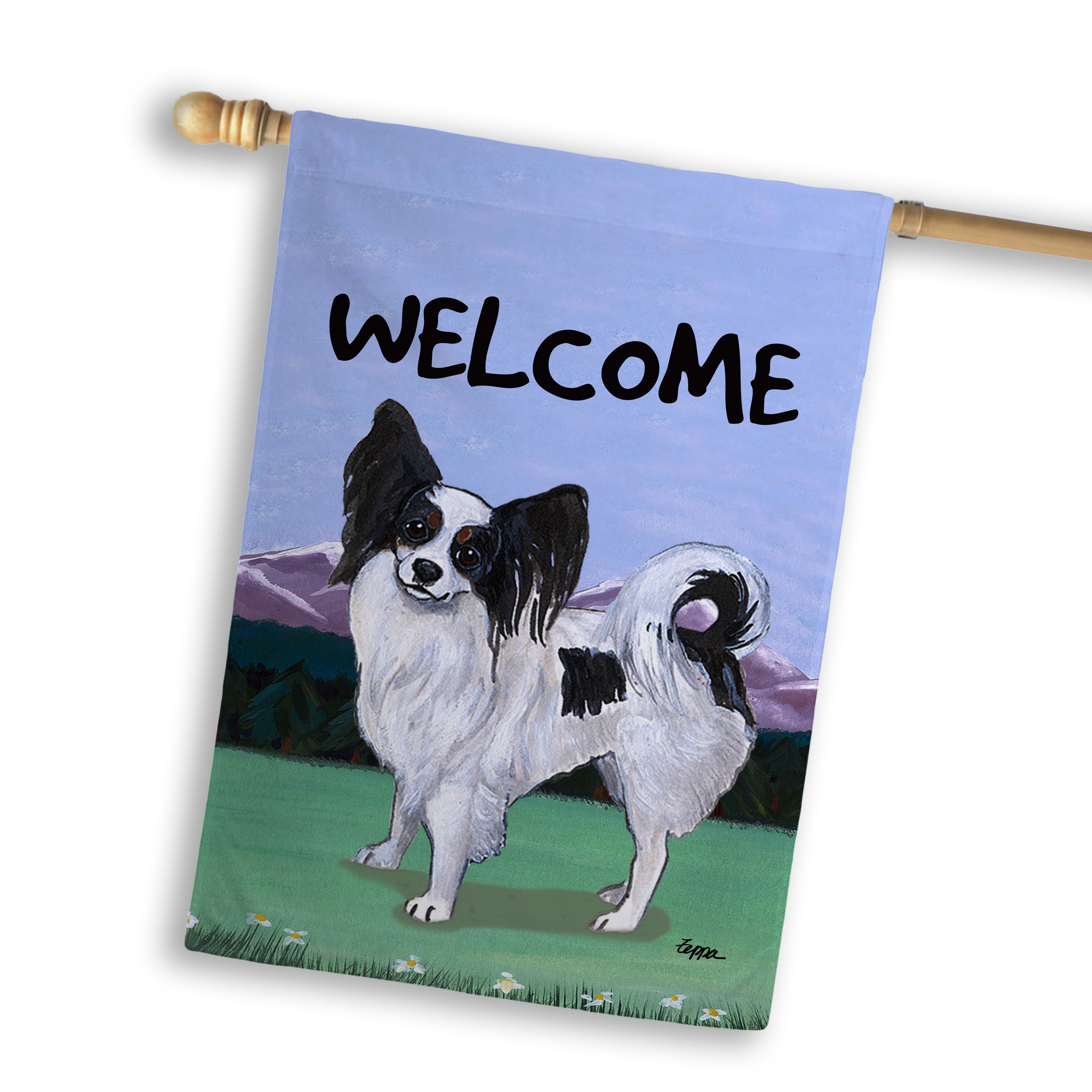 Papillon House Flag