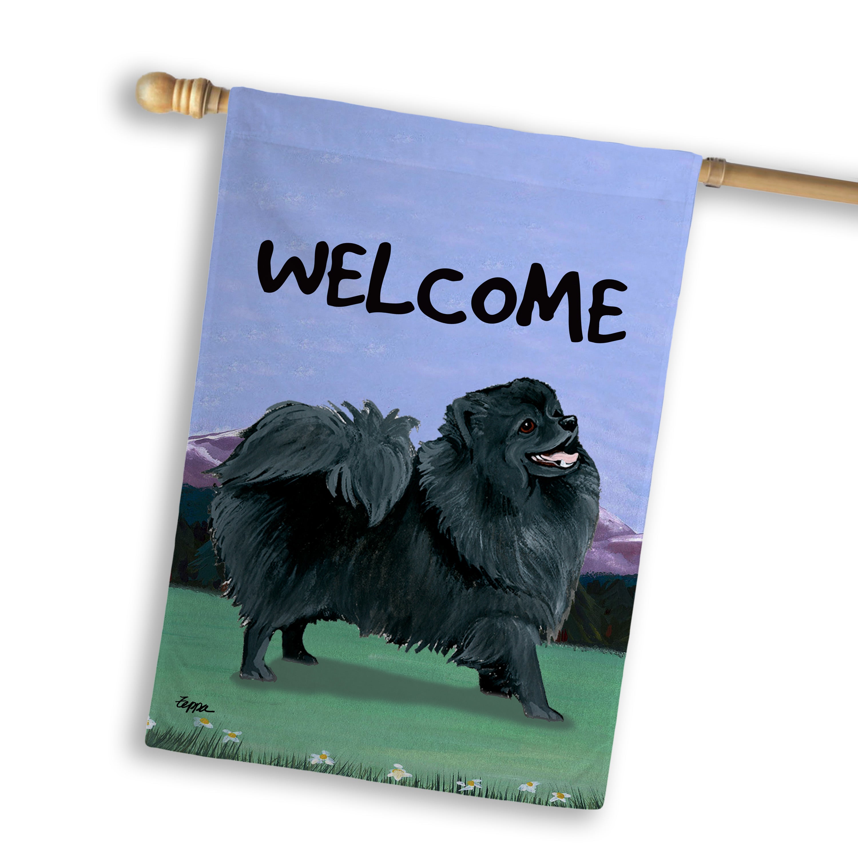 Pomeranian House Flag