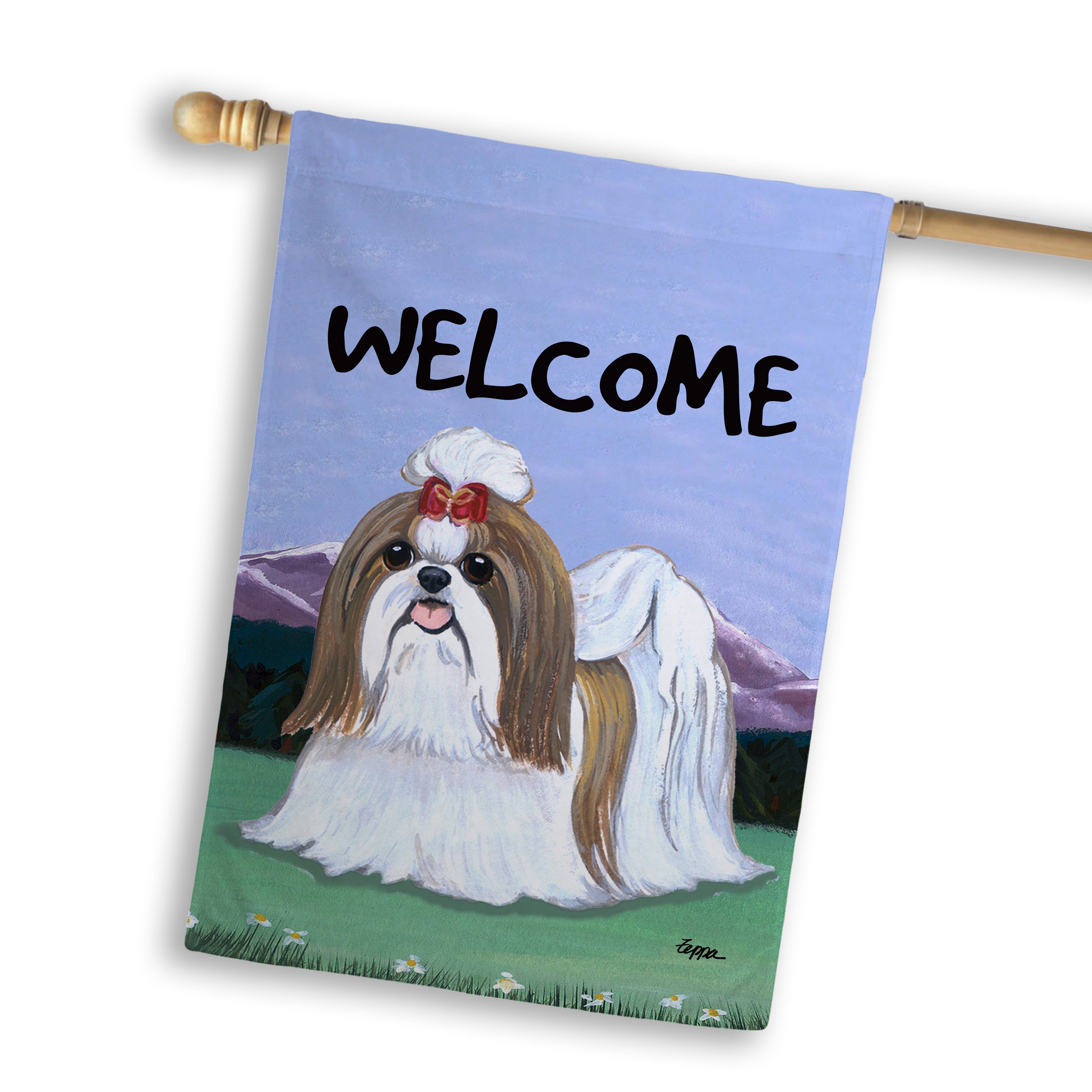 Shih Tzu House Flag