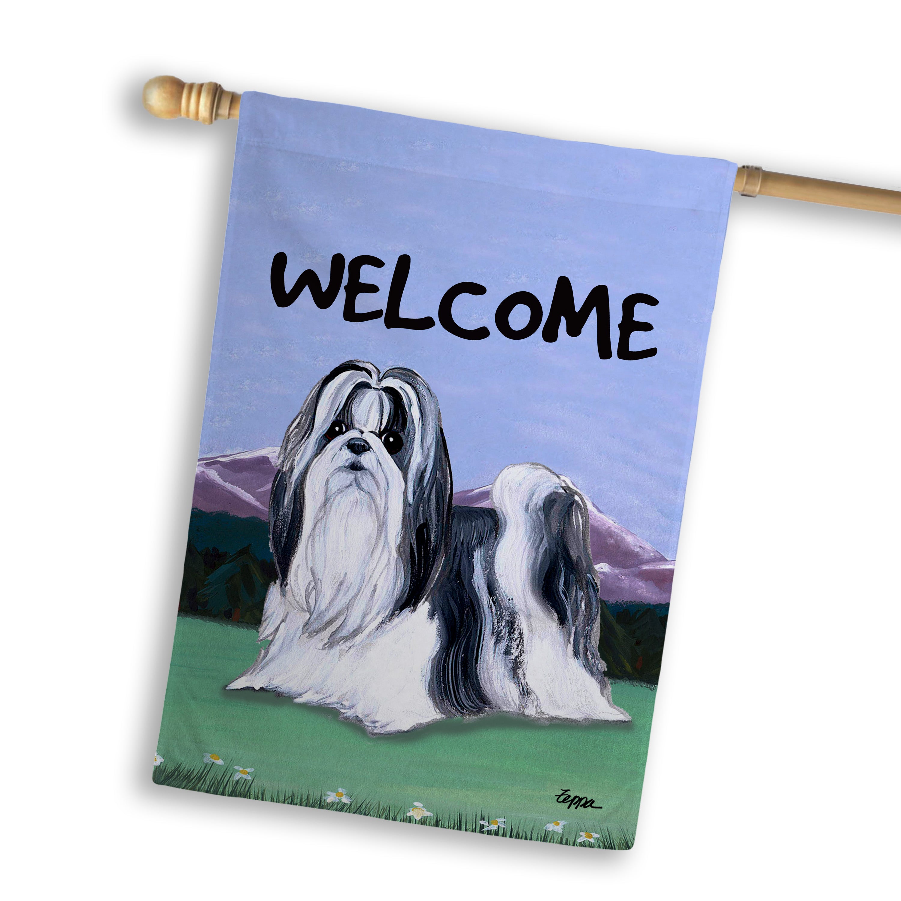 Shih Tzu House Flag