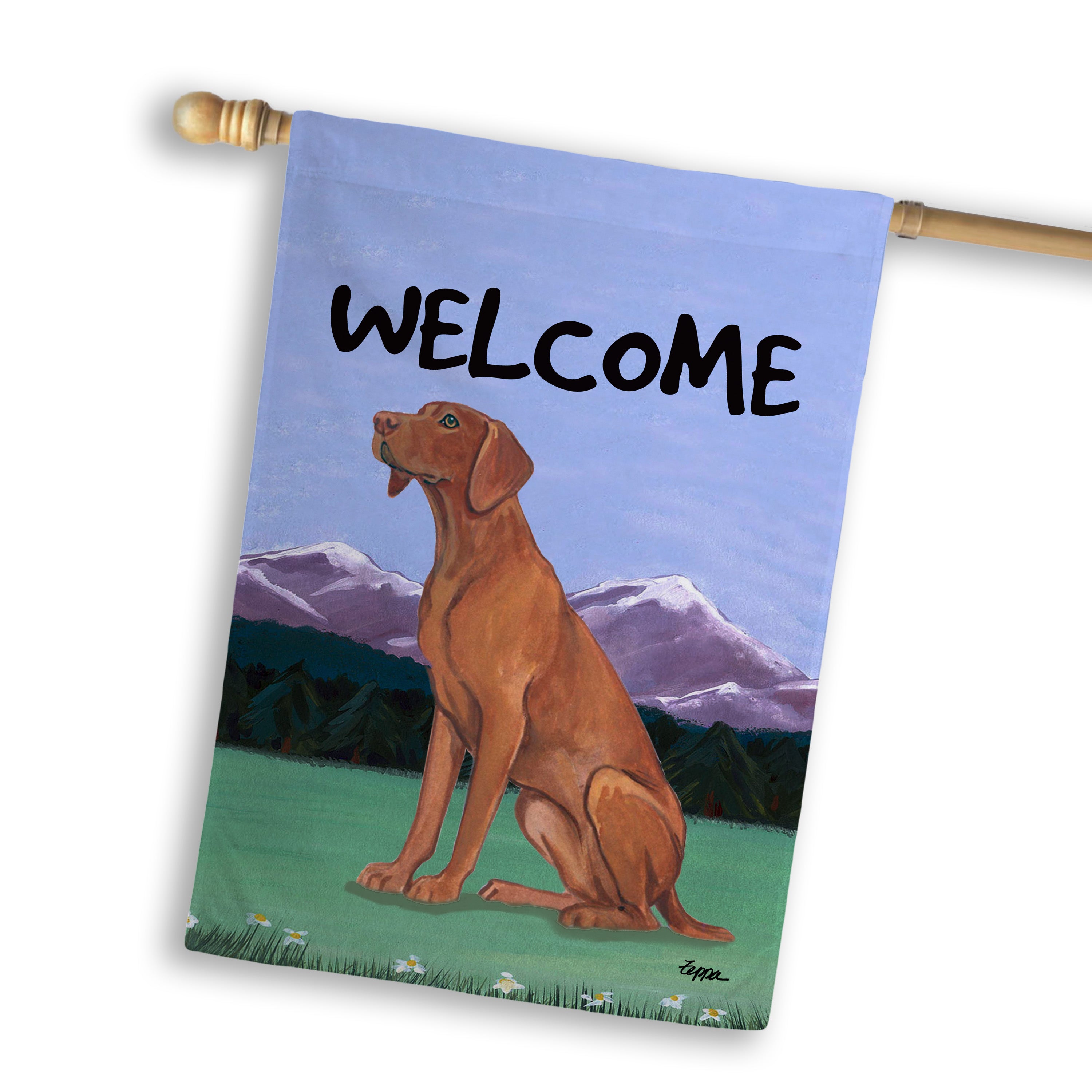 Vizsla House Flag