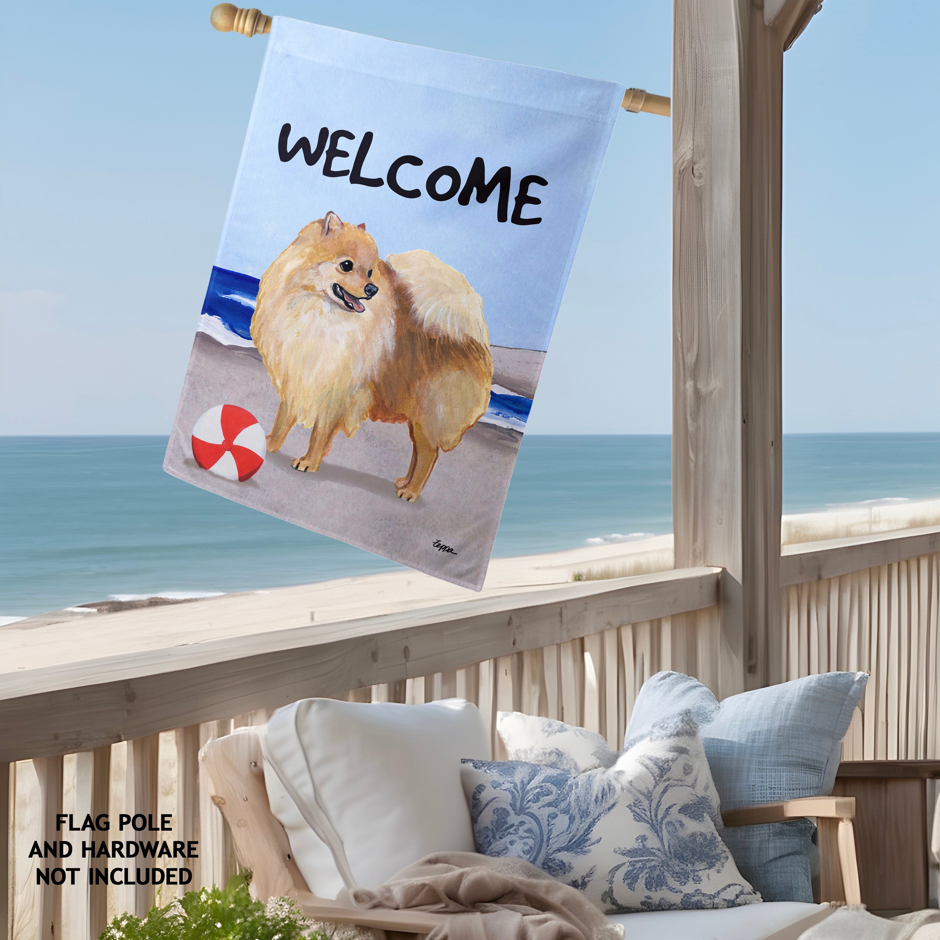 Pomeranian House Flag