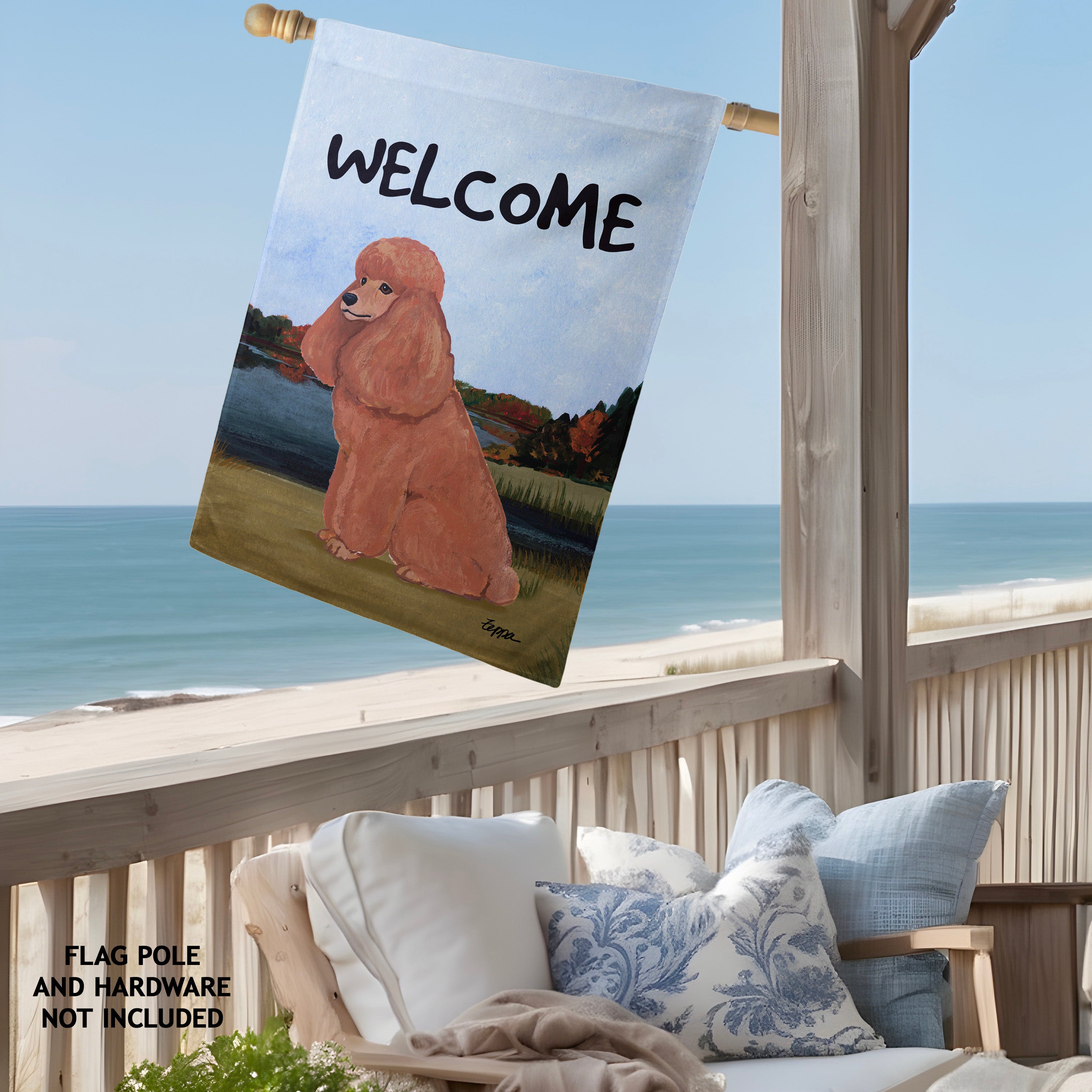 Poodle House Flag