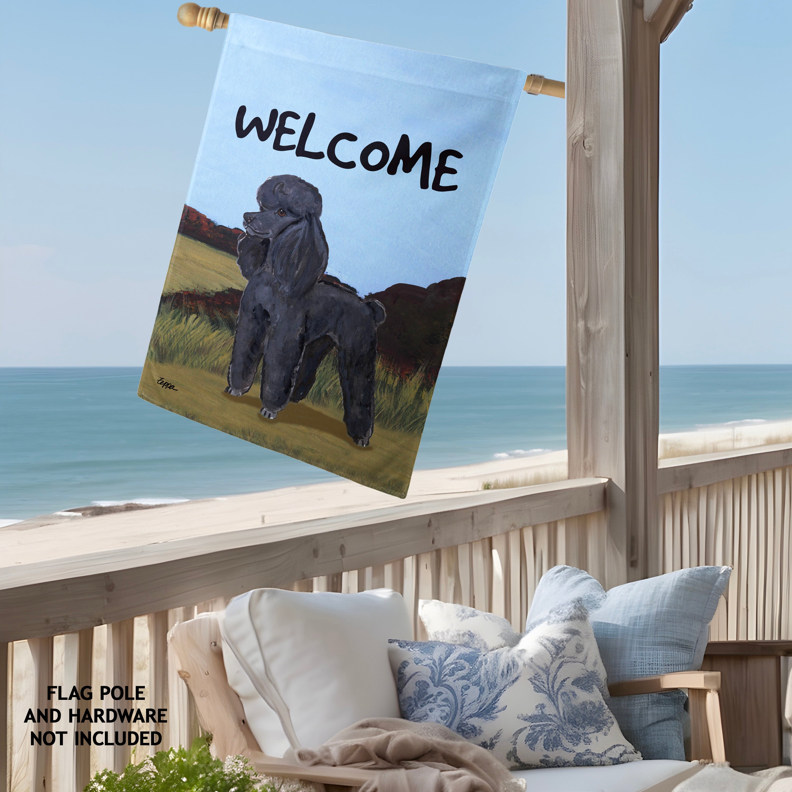 Poodle House Flag