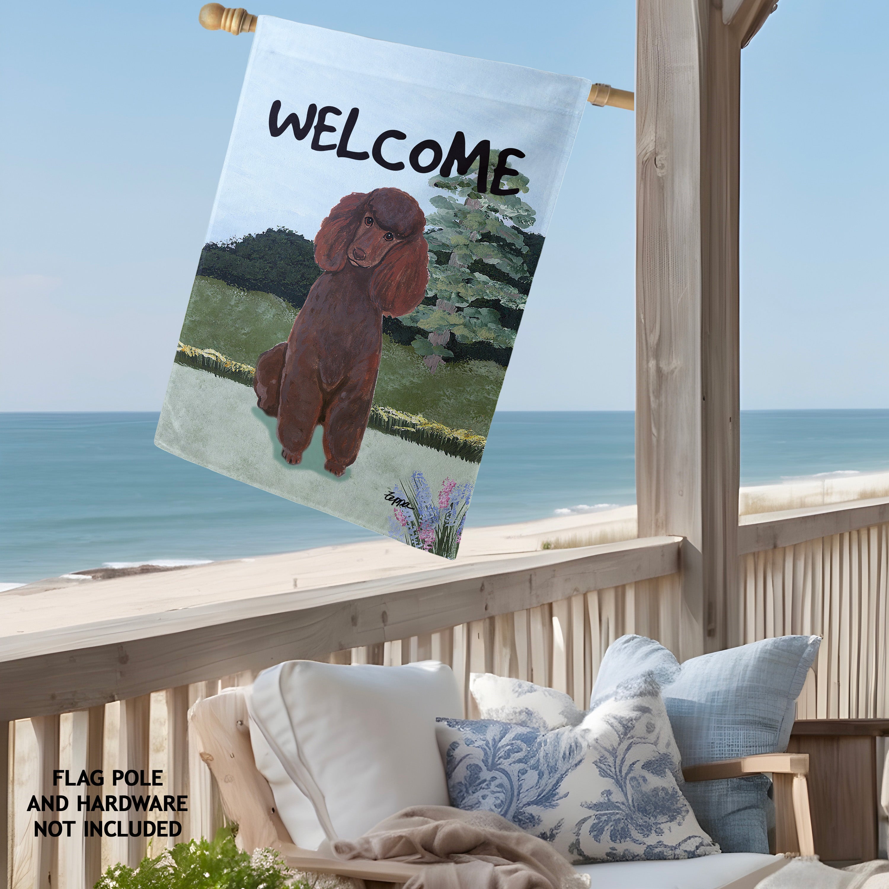 Poodle House Flag