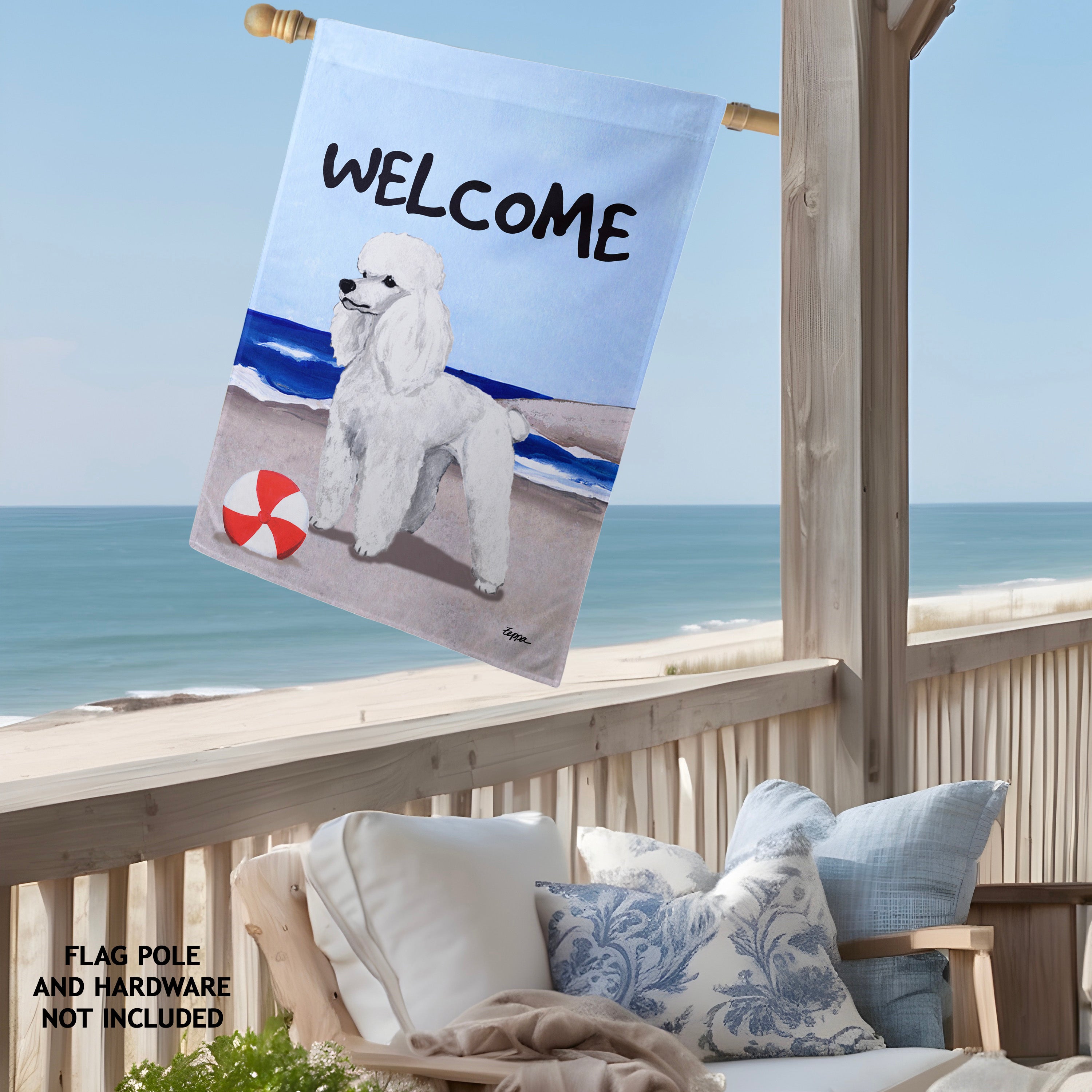 Poodle House Flag