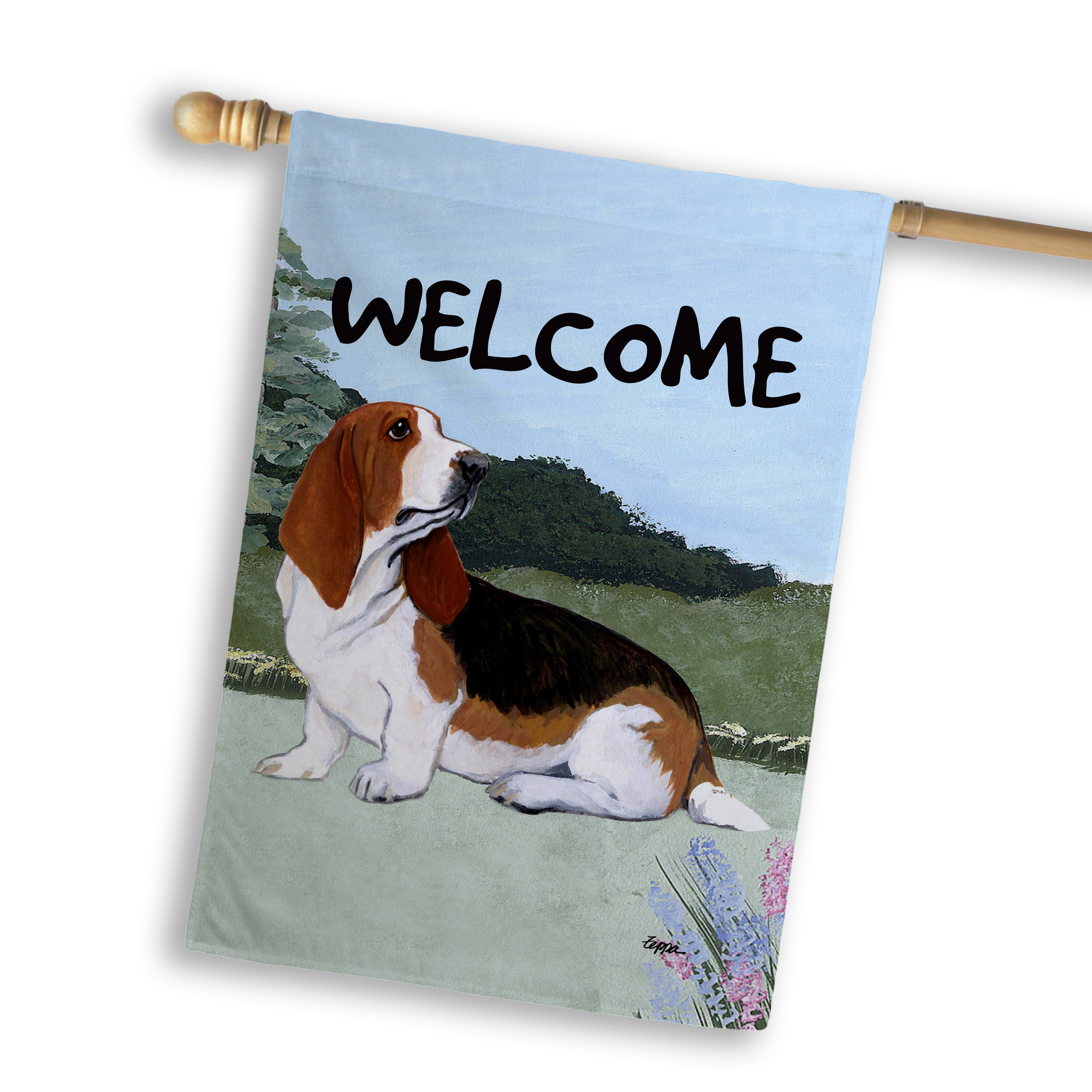 Basset Hound      House Flag