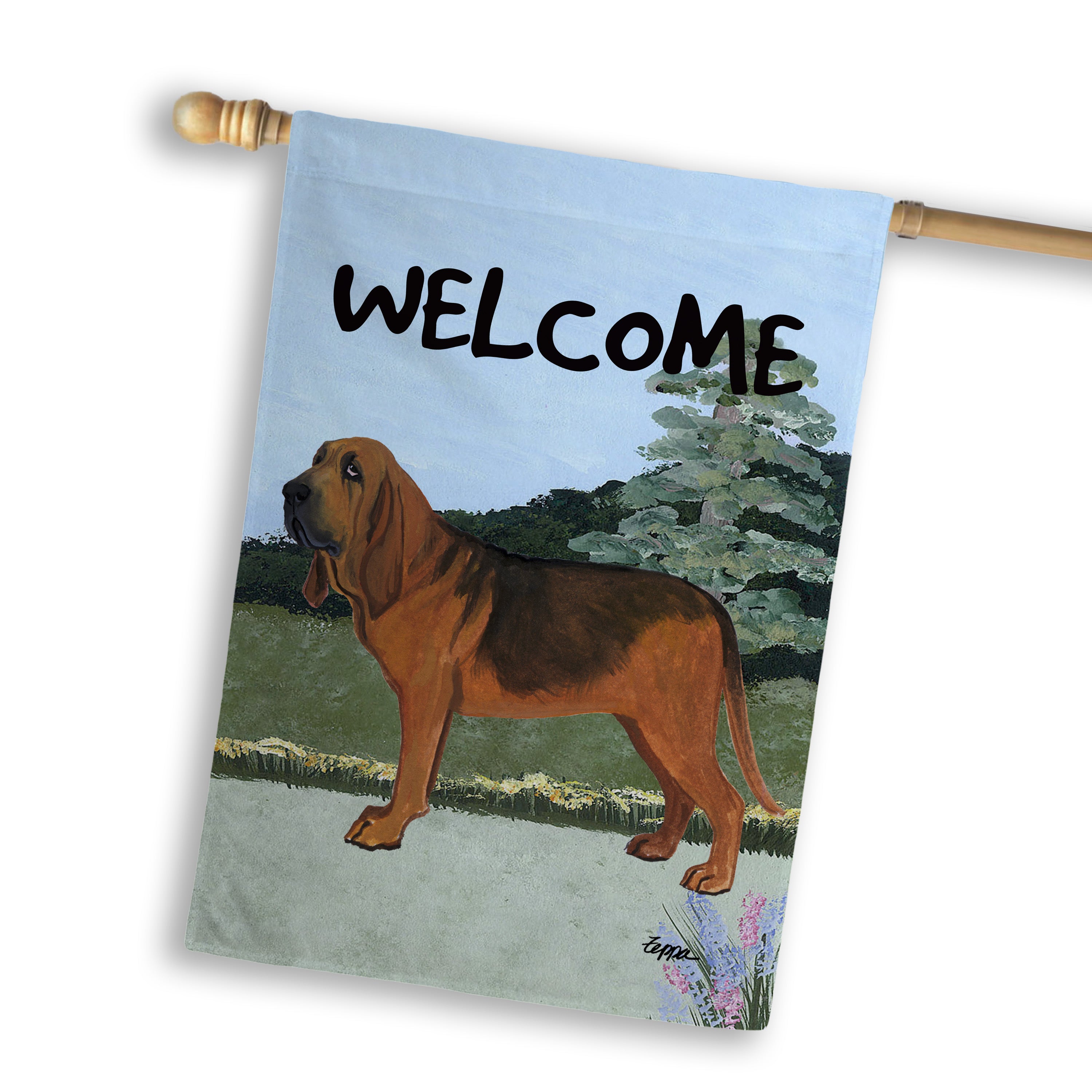 Bloodhound House Flag