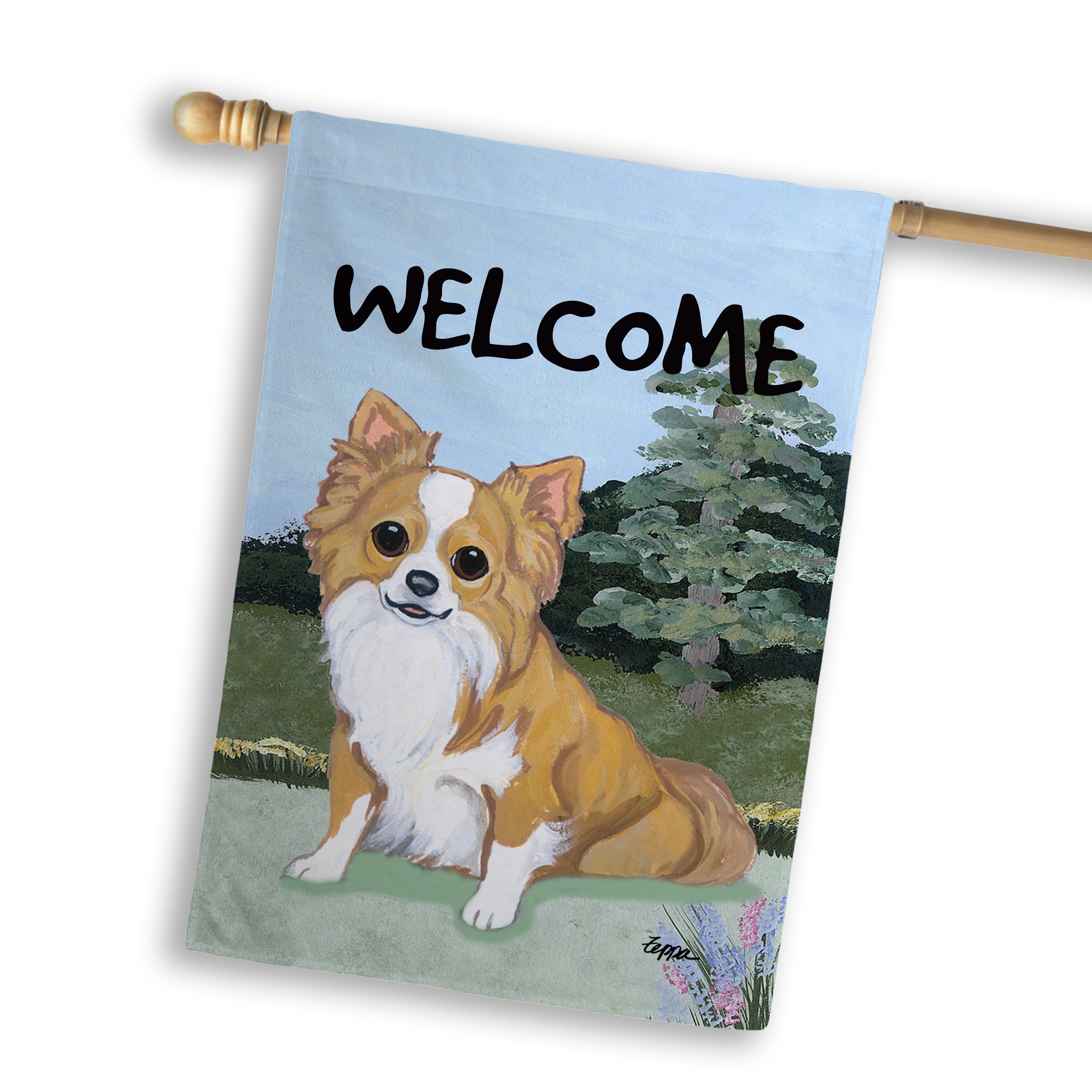 Chihuahua House Flag