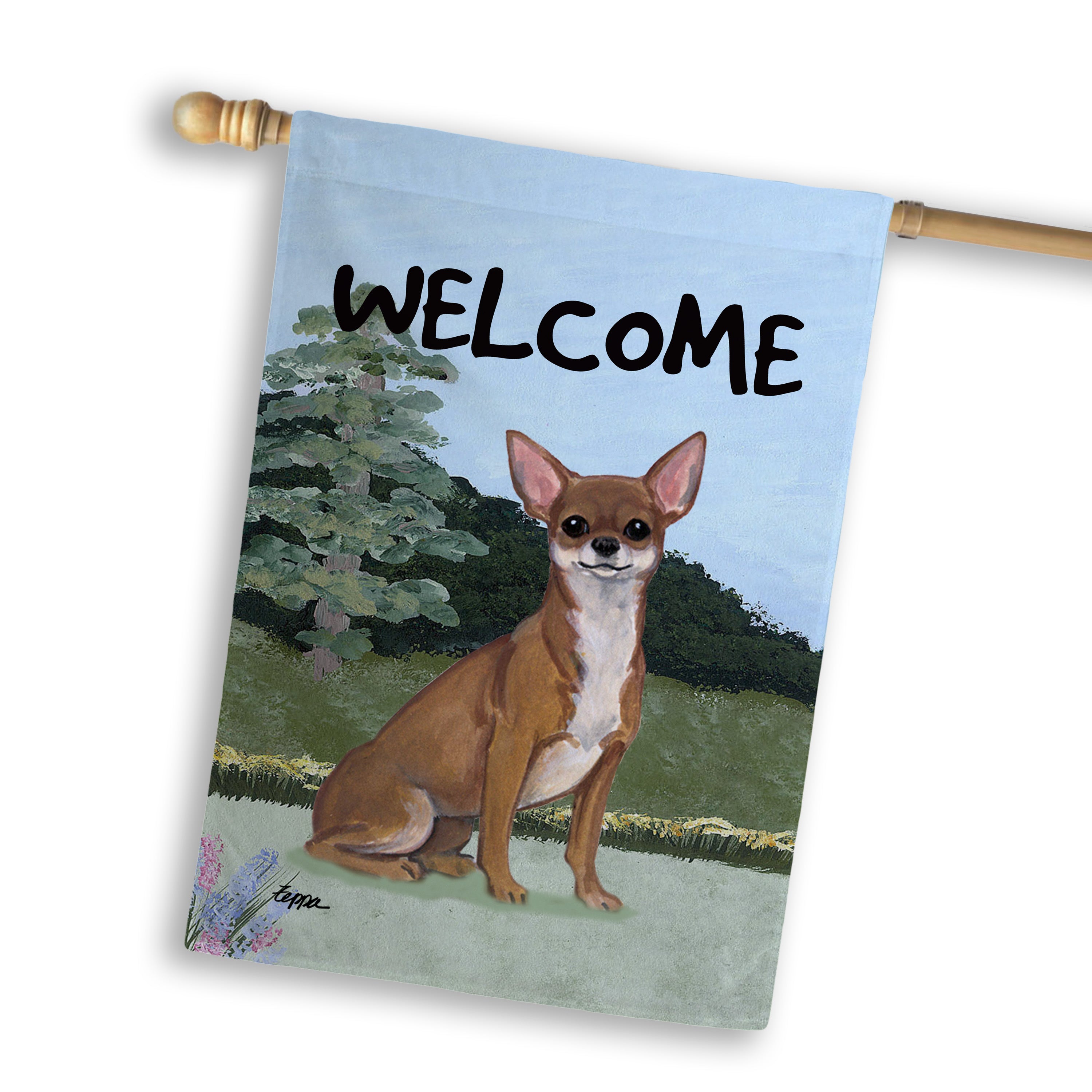 Chihuahua House Flag