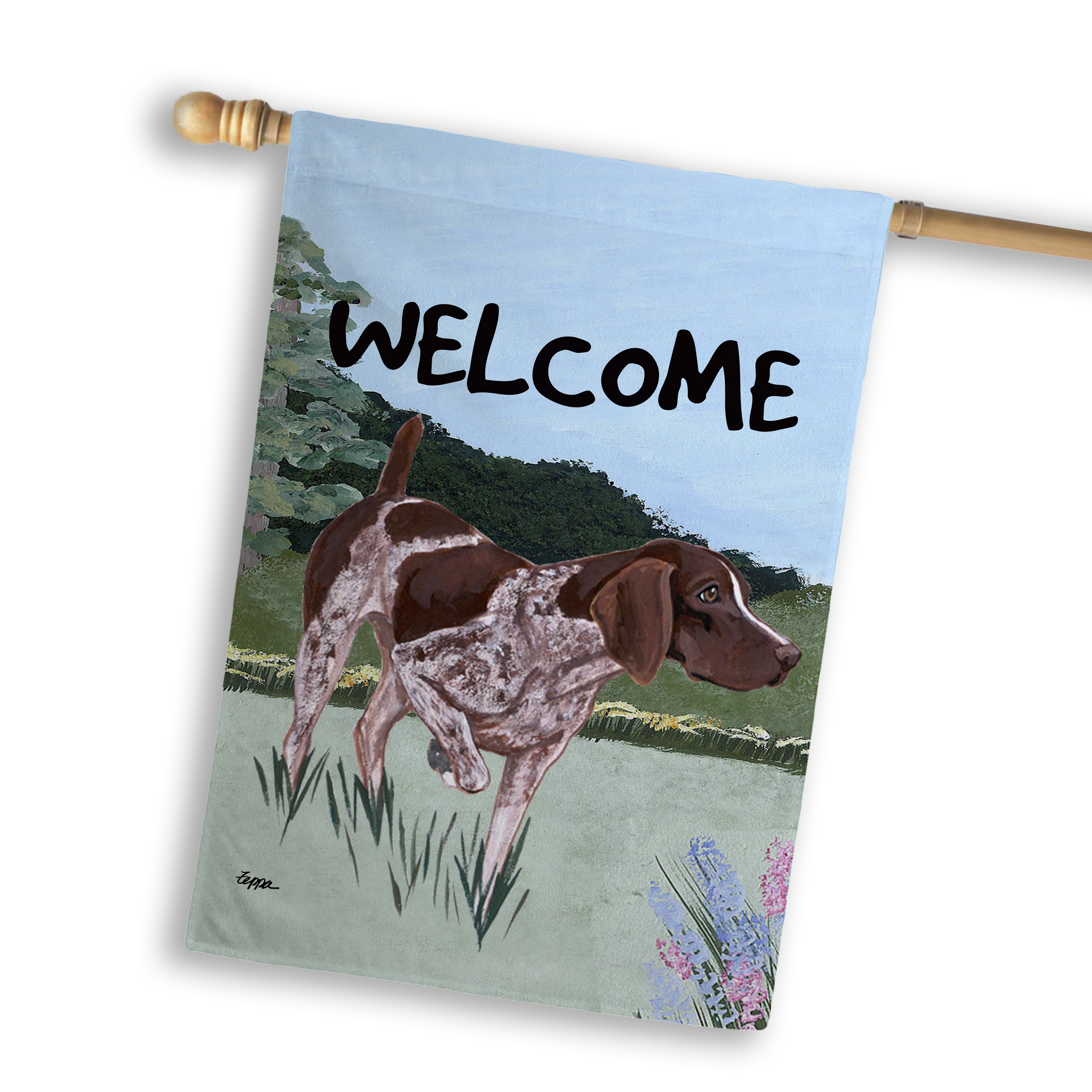 German Pointer House Flag