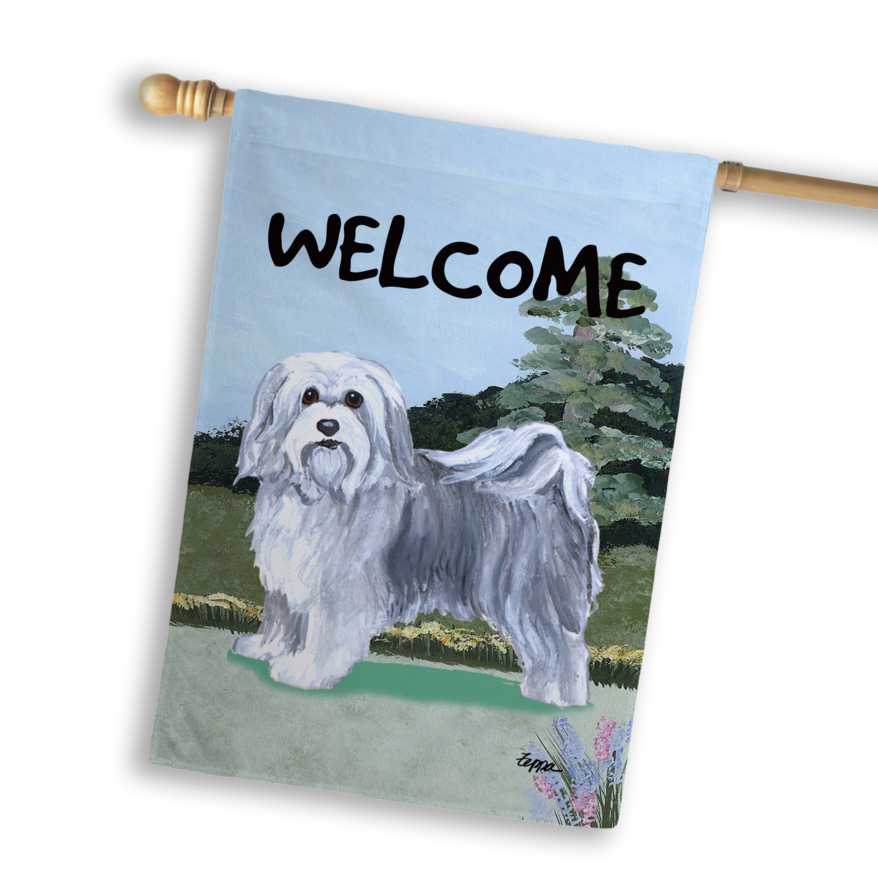Havanese House Flag