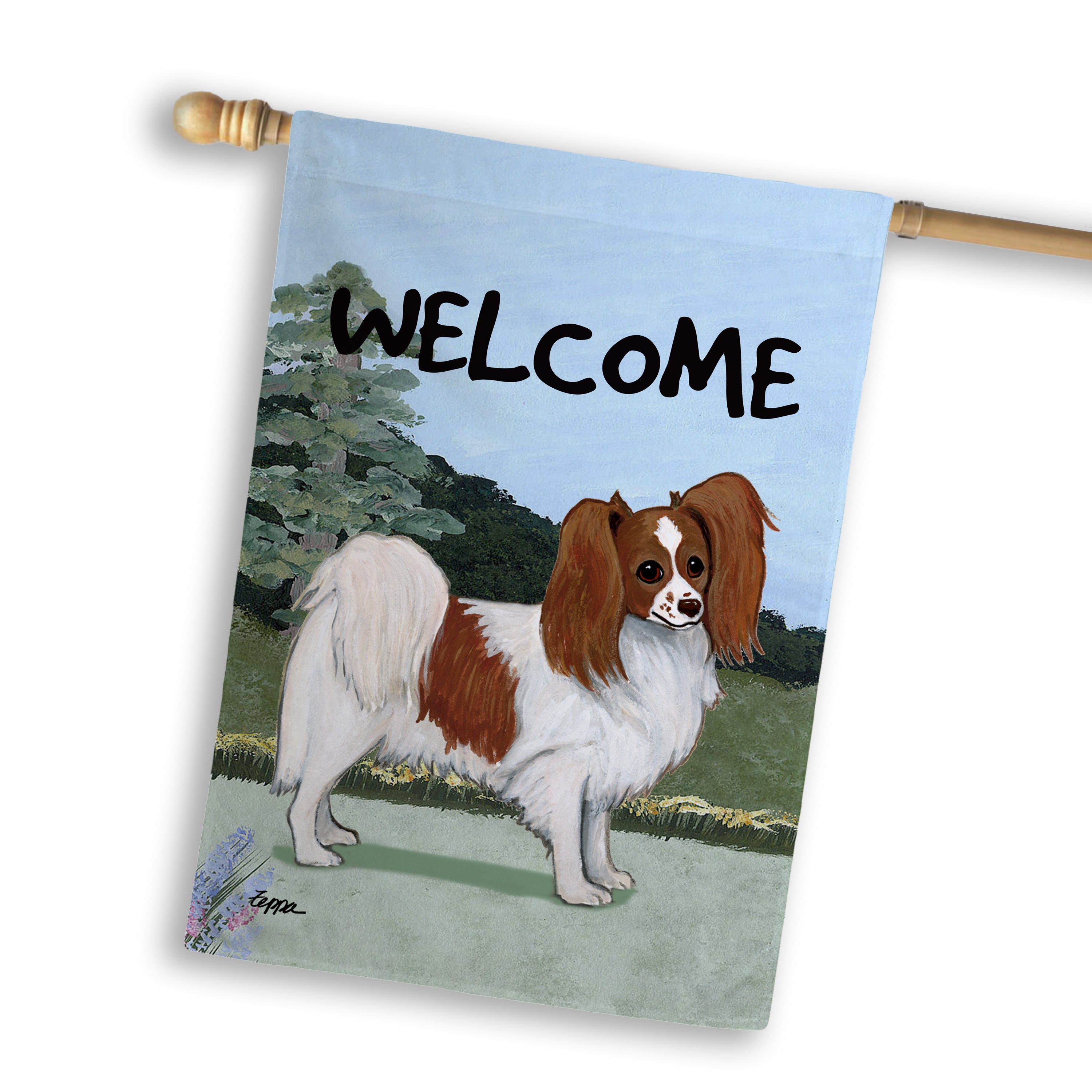 Papillon House Flag