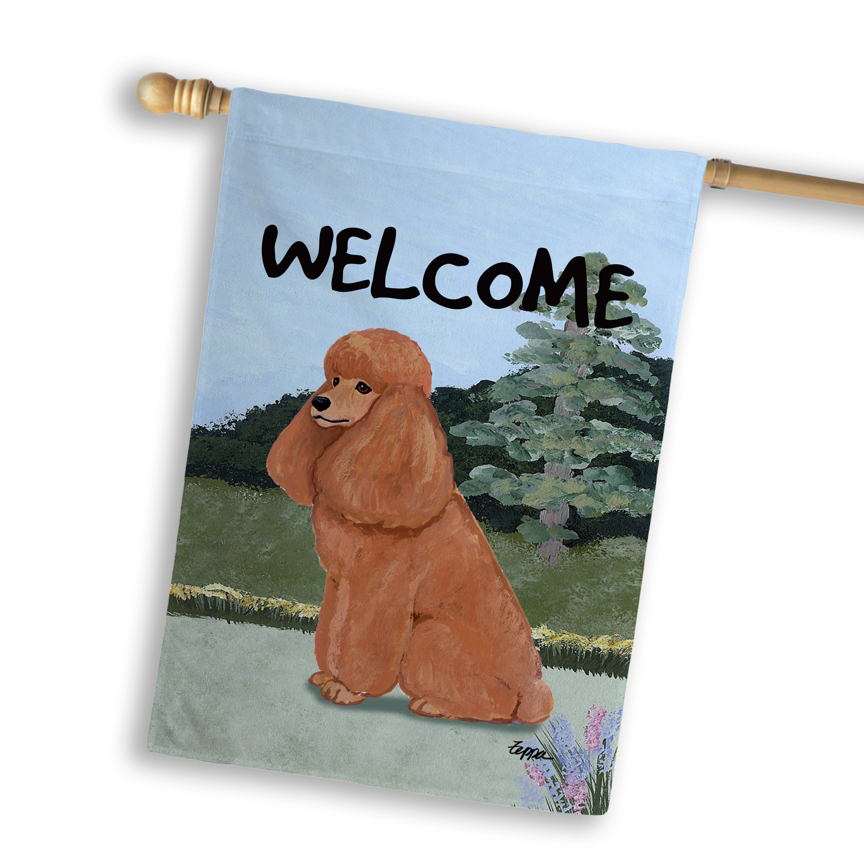 Poodle House Flag