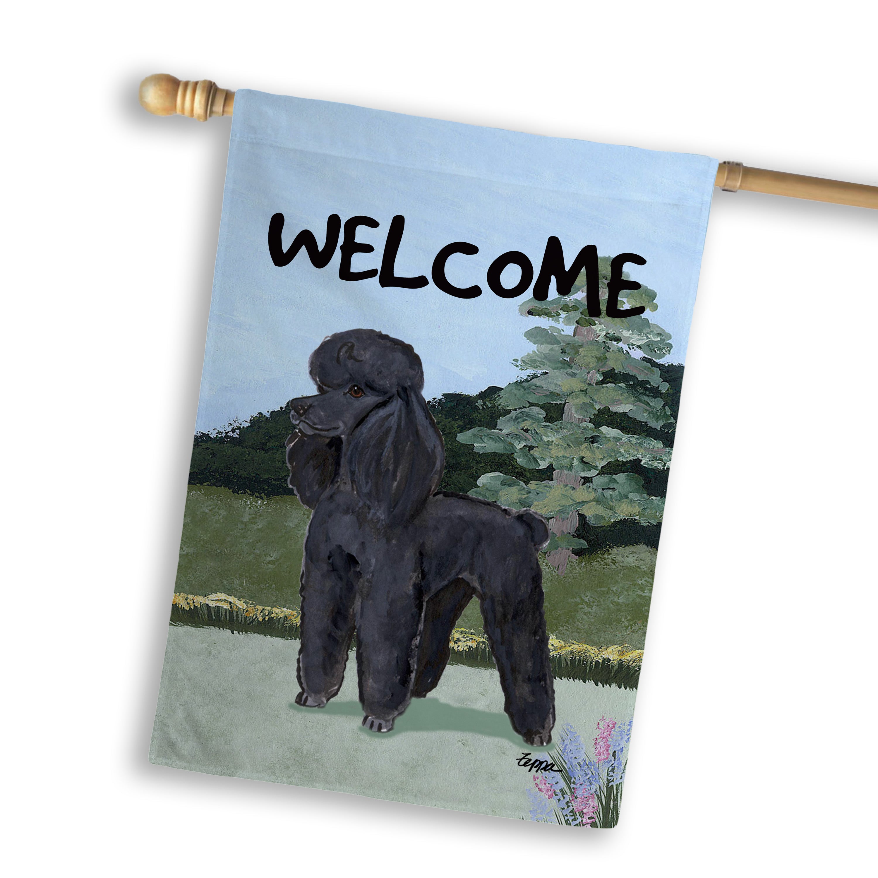 Poodle House Flag