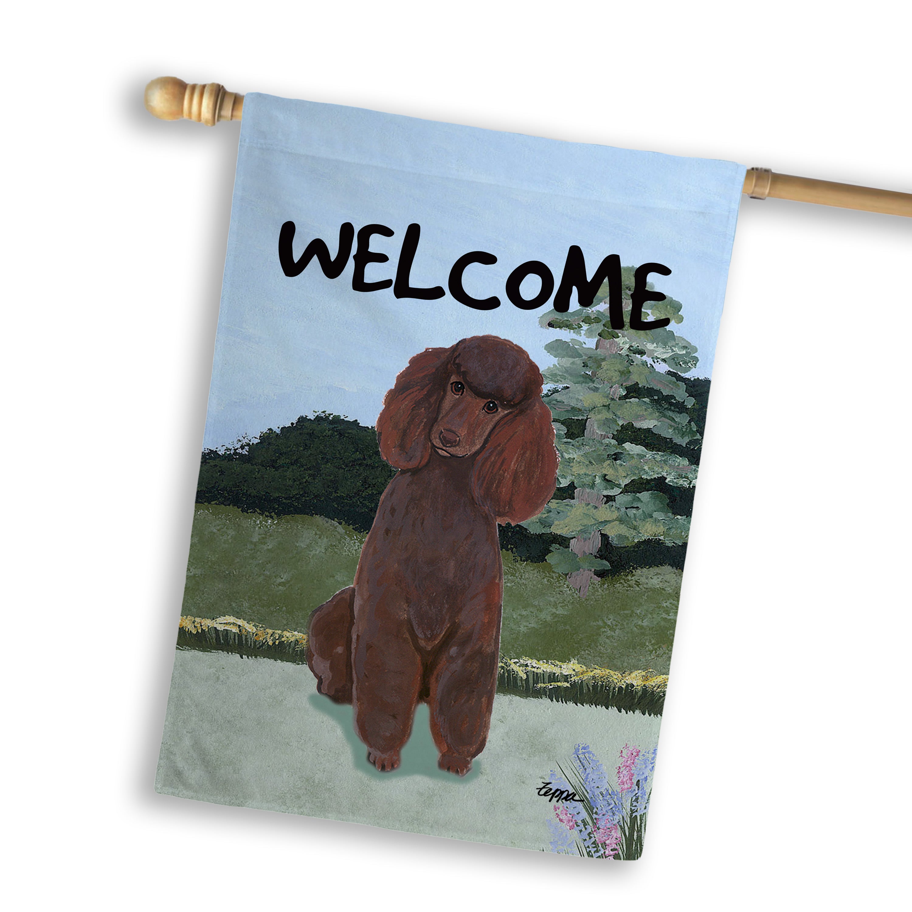 Poodle House Flag