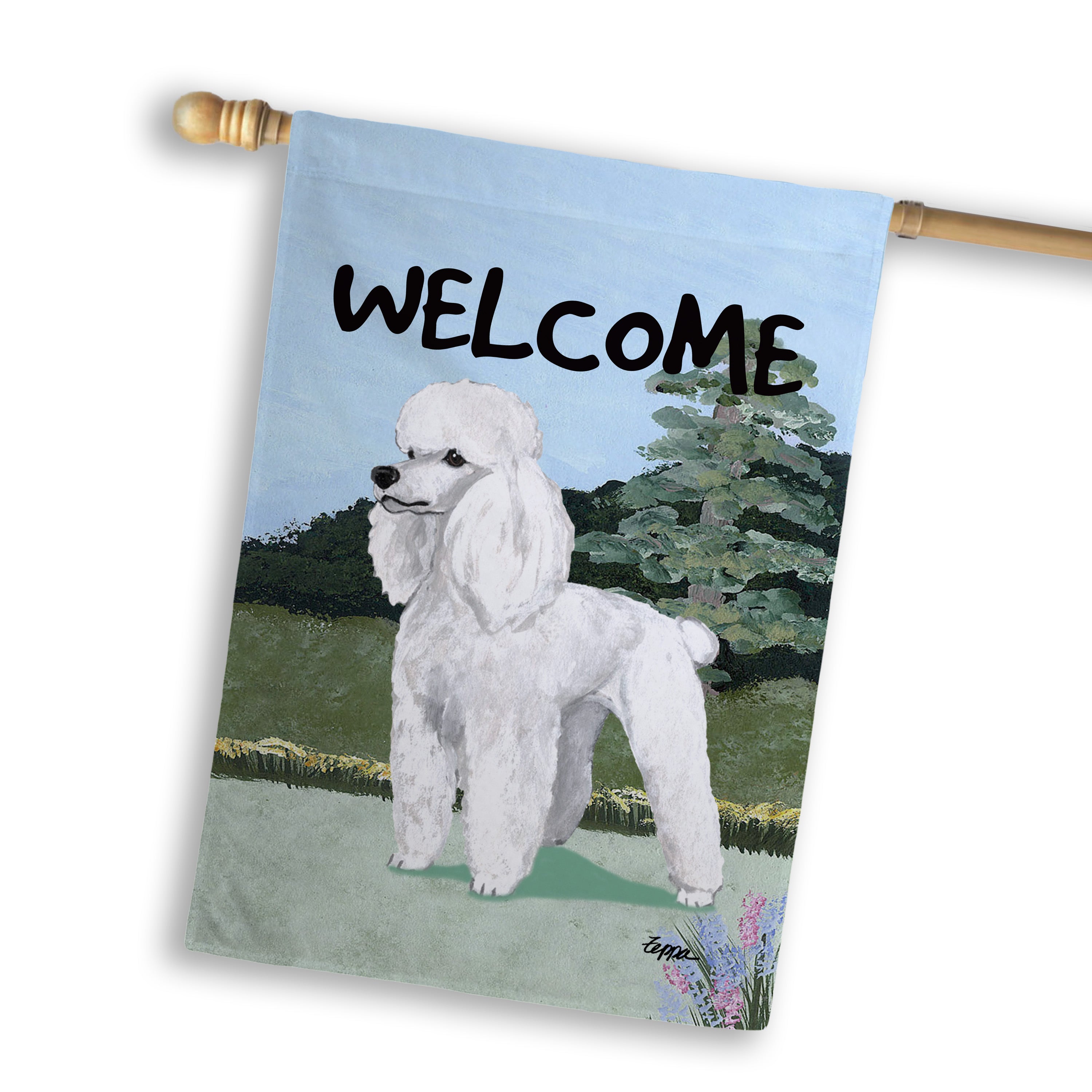 Poodle House Flag