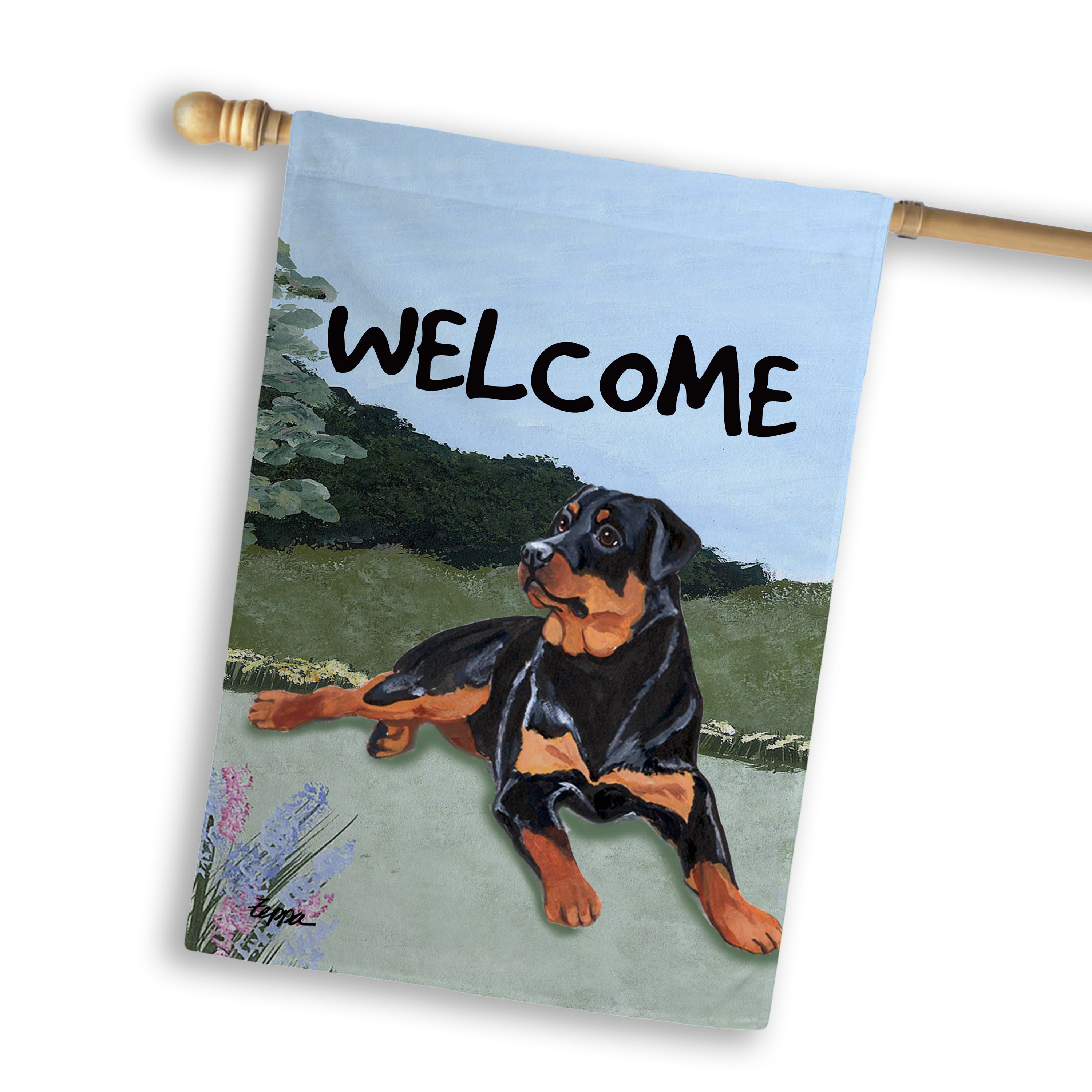 Rottweiler House Flag