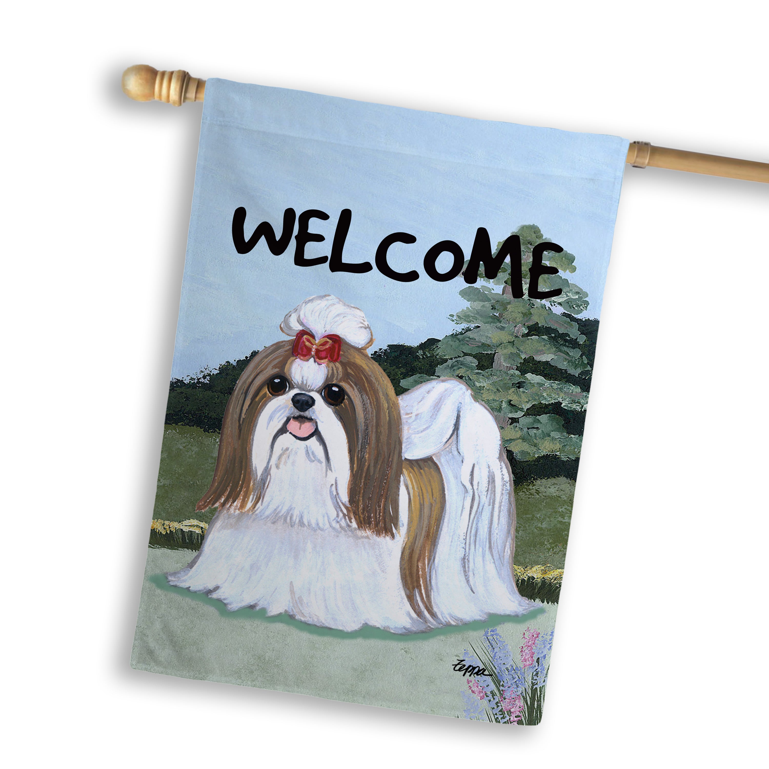 Shih Tzu House Flag