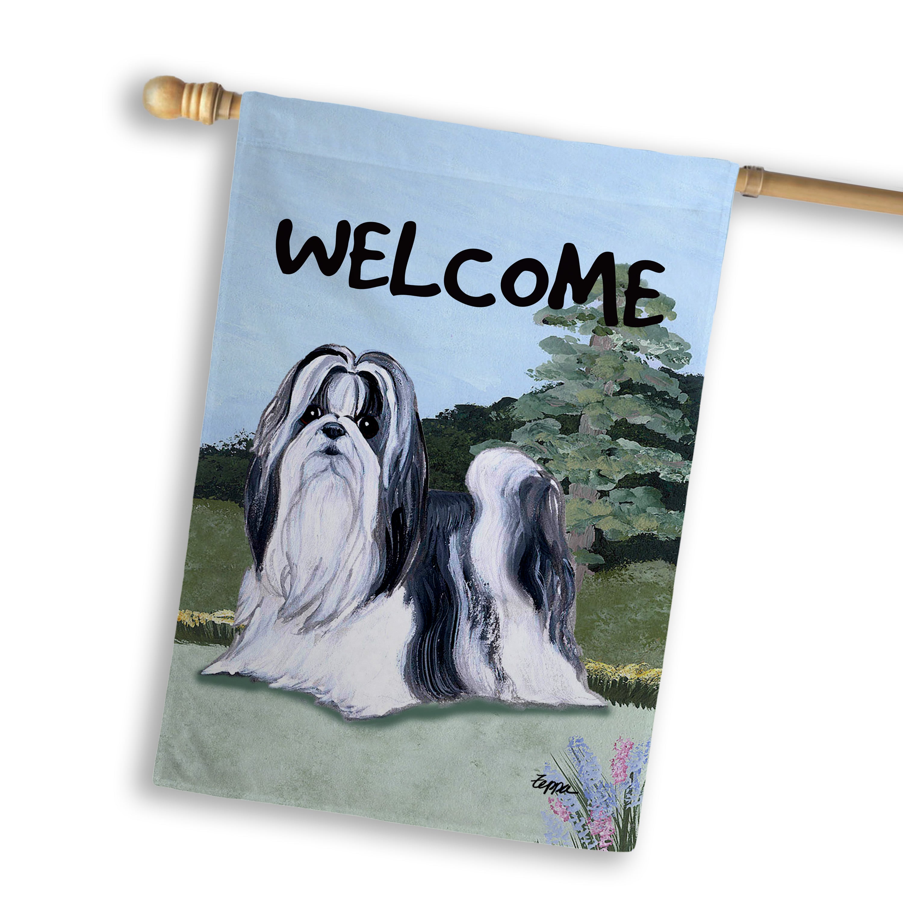 Shih Tzu House Flag