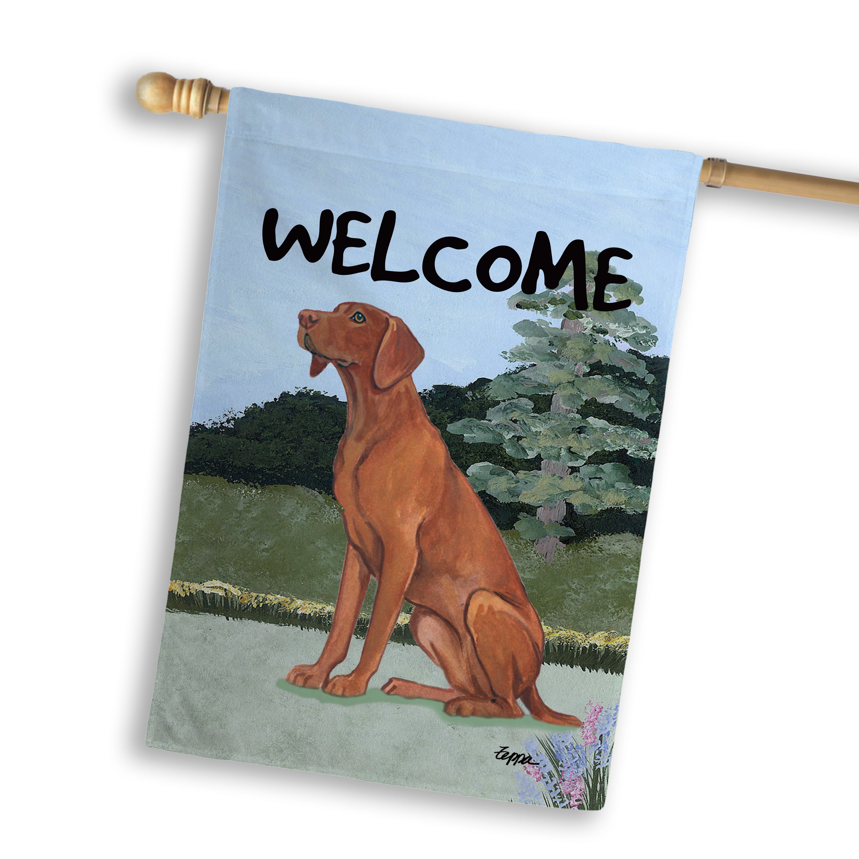 Vizsla House Flag