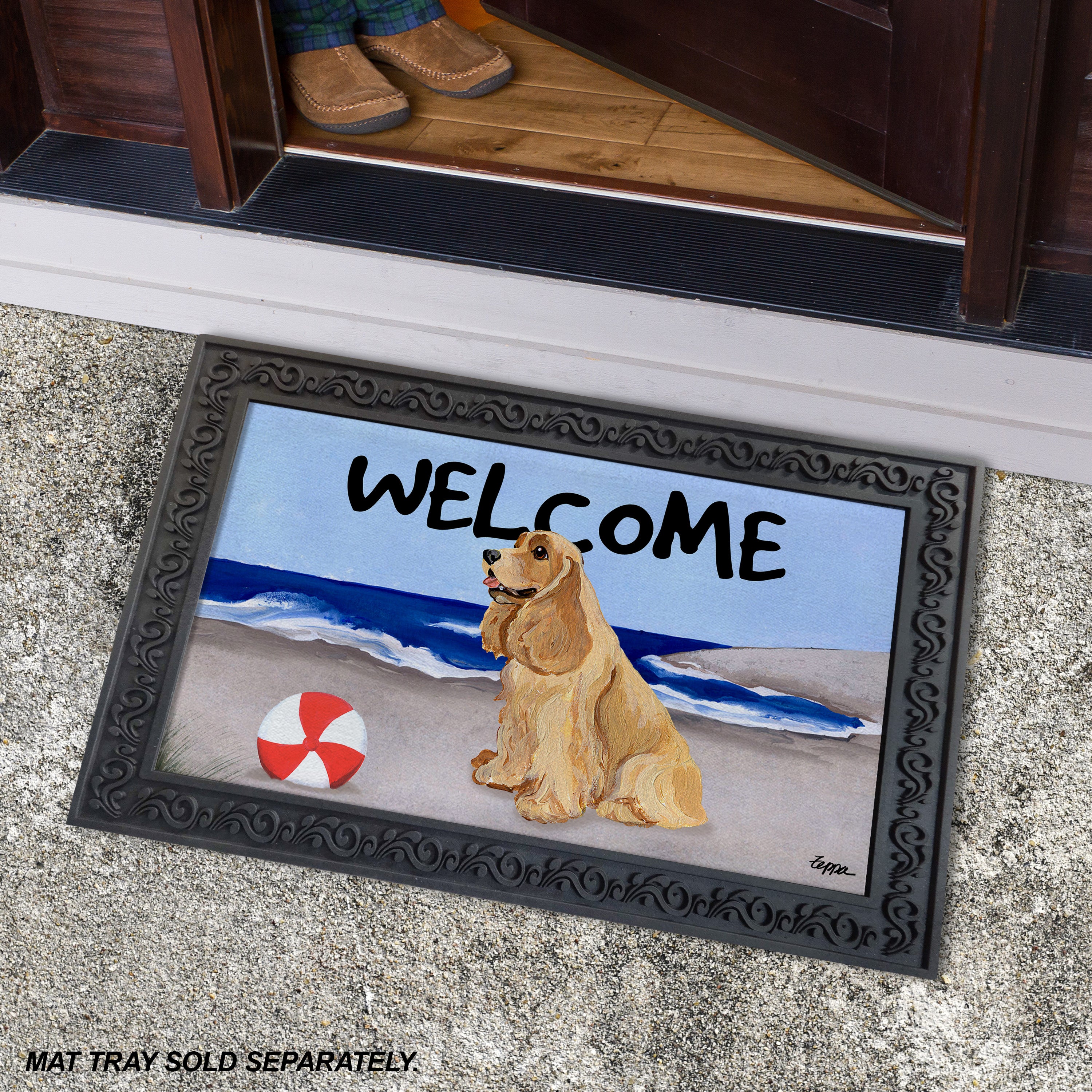 American Cocker Spaniel Welcome Mat