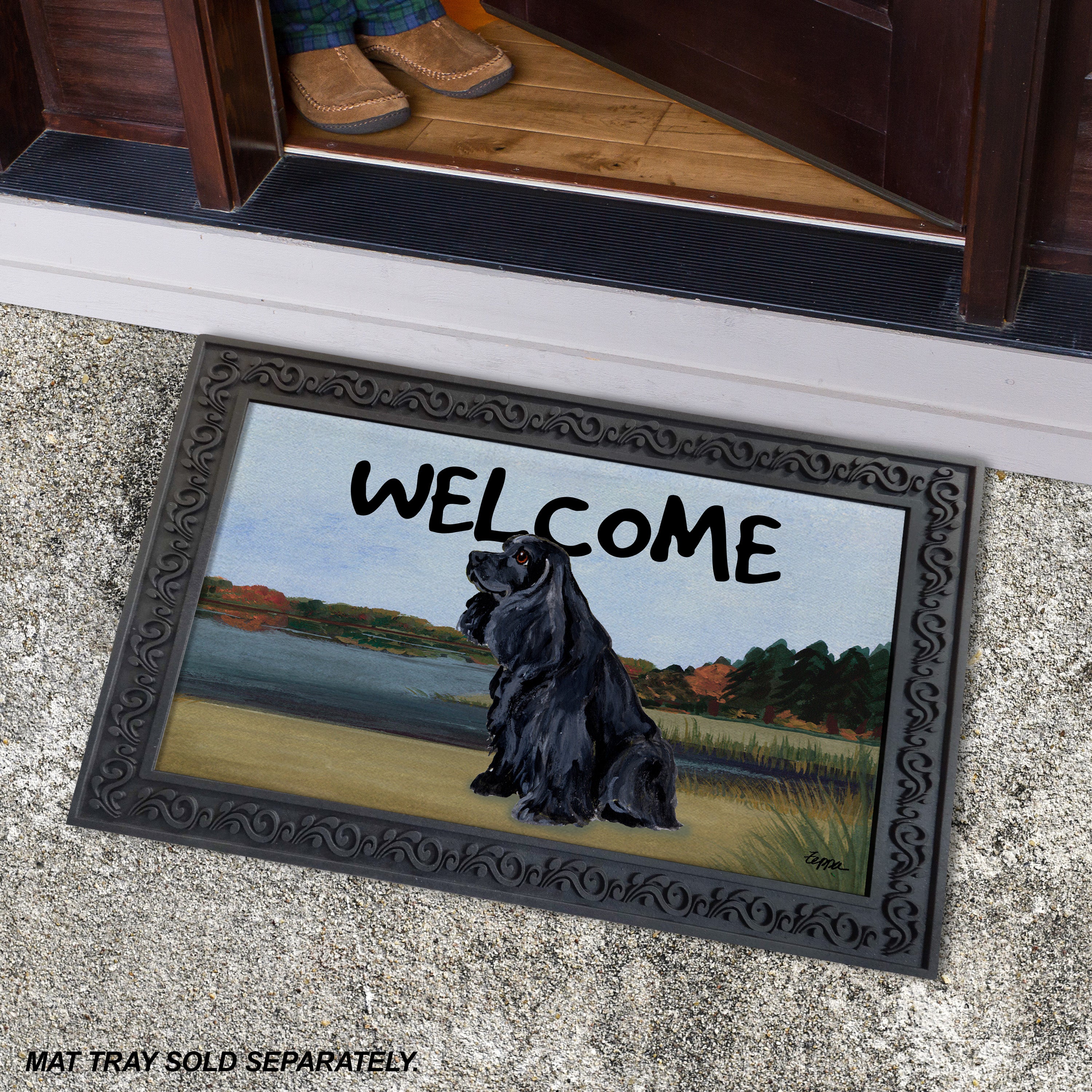 American Cocker Spaniel Welcome Mat