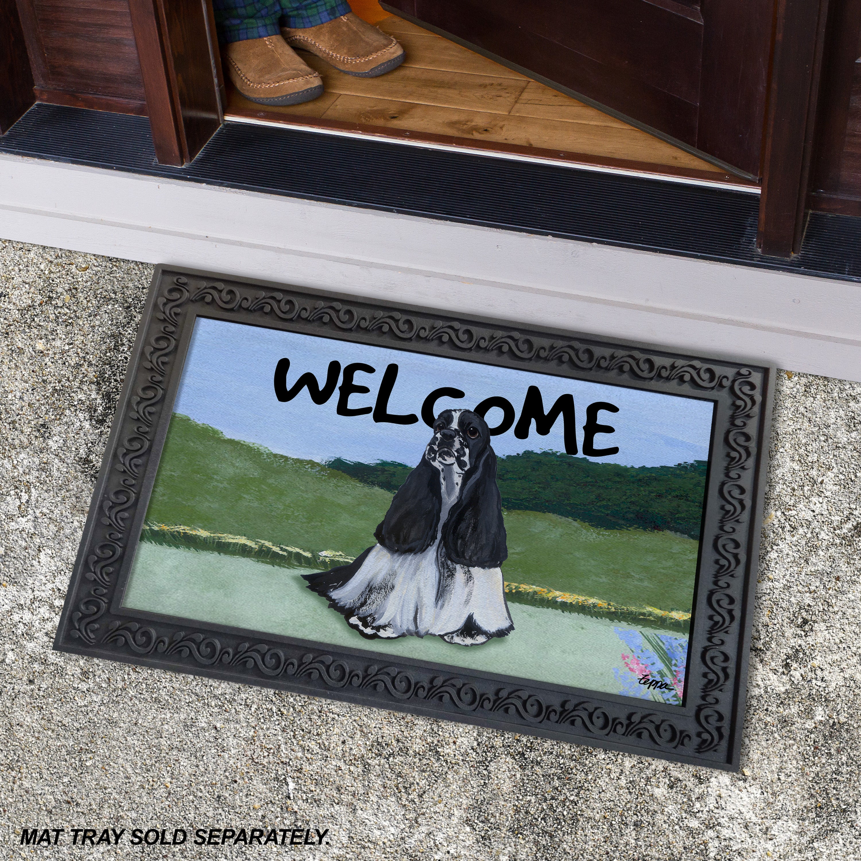 American Cocker Spaniel Welcome Mat
